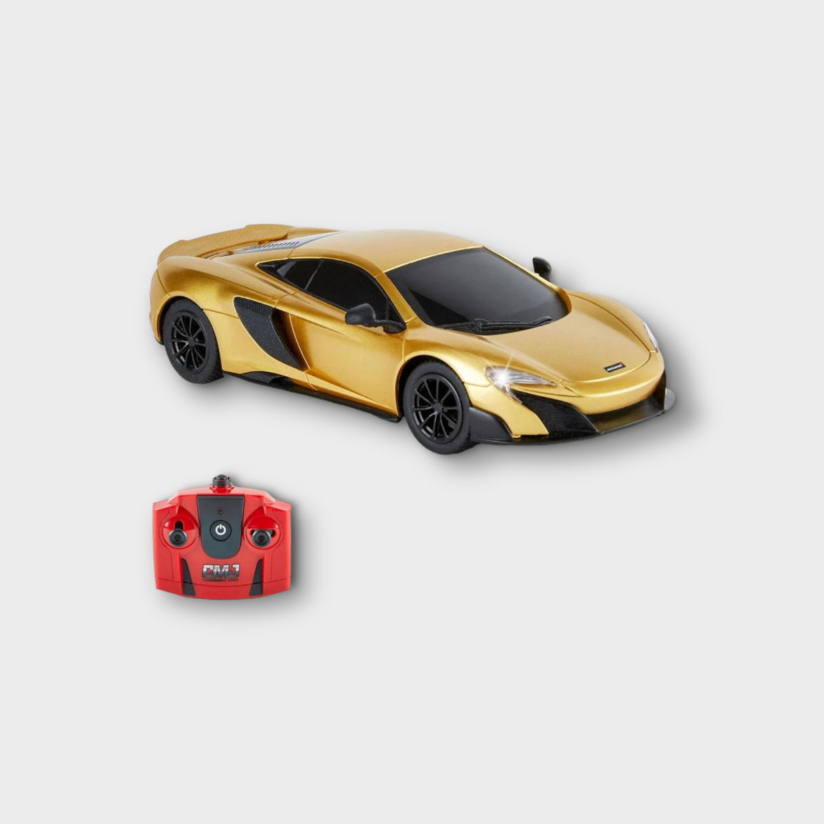 McLaren 675LT Coupe Remote Controlled Car, Gold