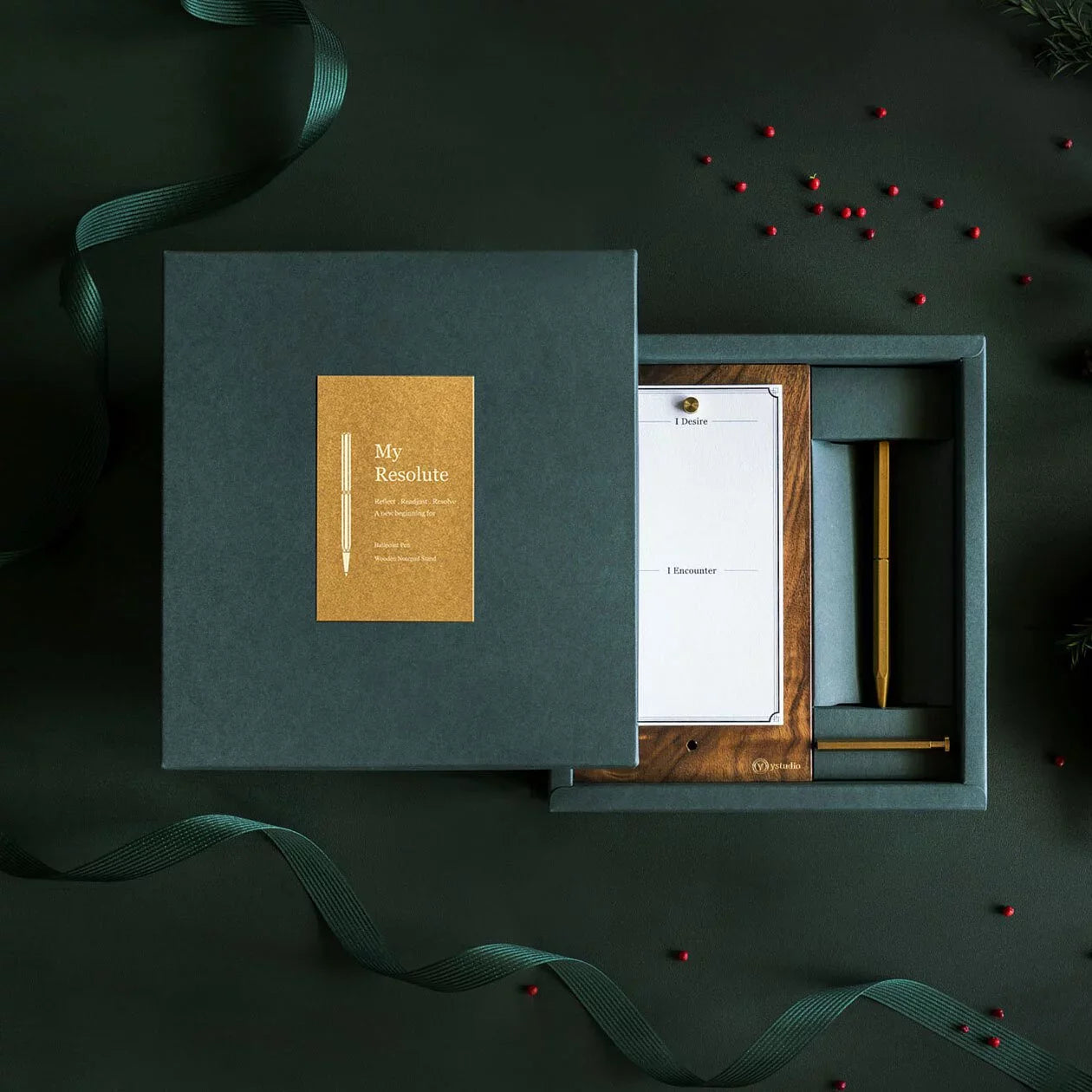 Ystudio My Resolute Slim Ballpoint Gift Set