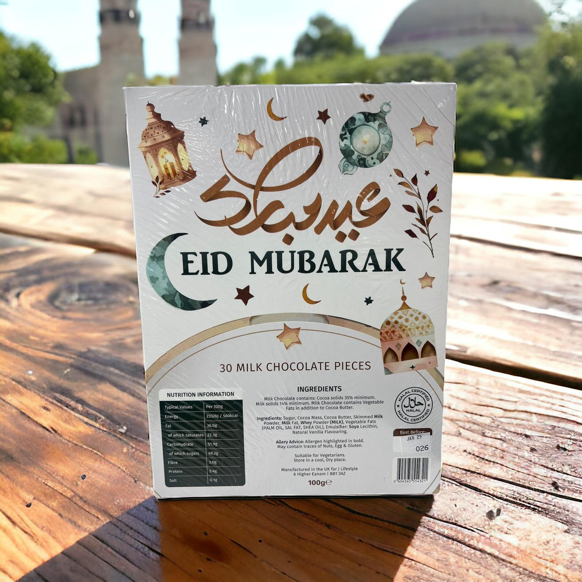 Eid Ramadan Countdown Chocolate Calendar
