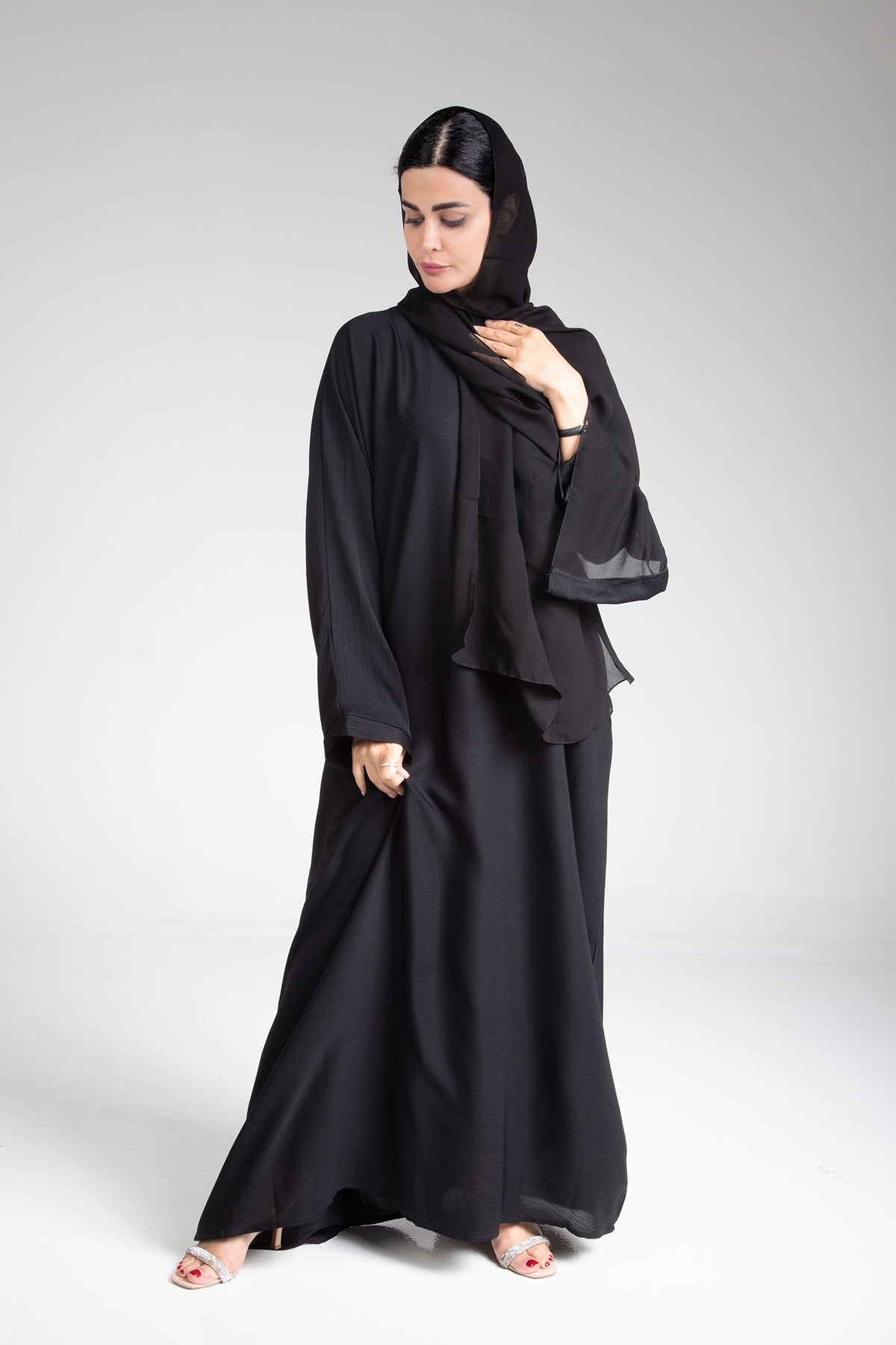 Classic Black Abaya