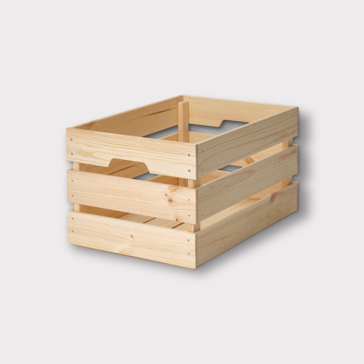 Wooden Crate Hamper