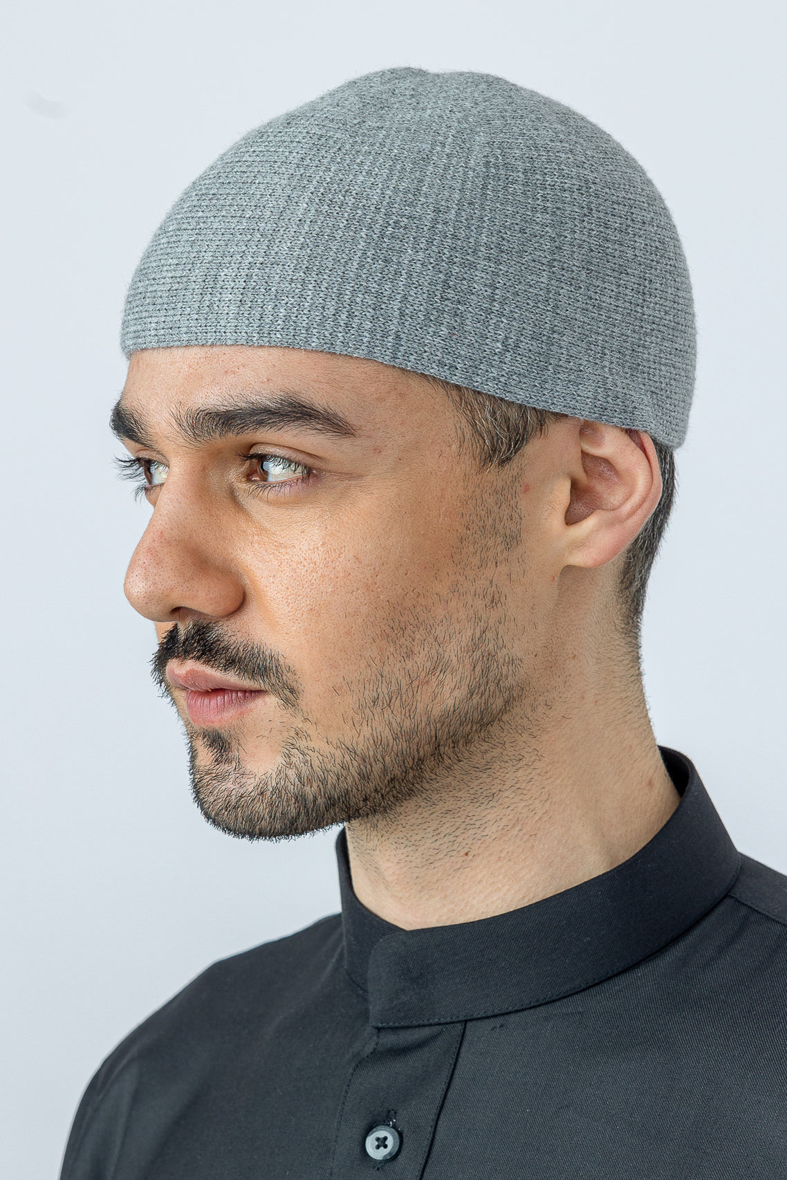 Grey Turkish Head Cap