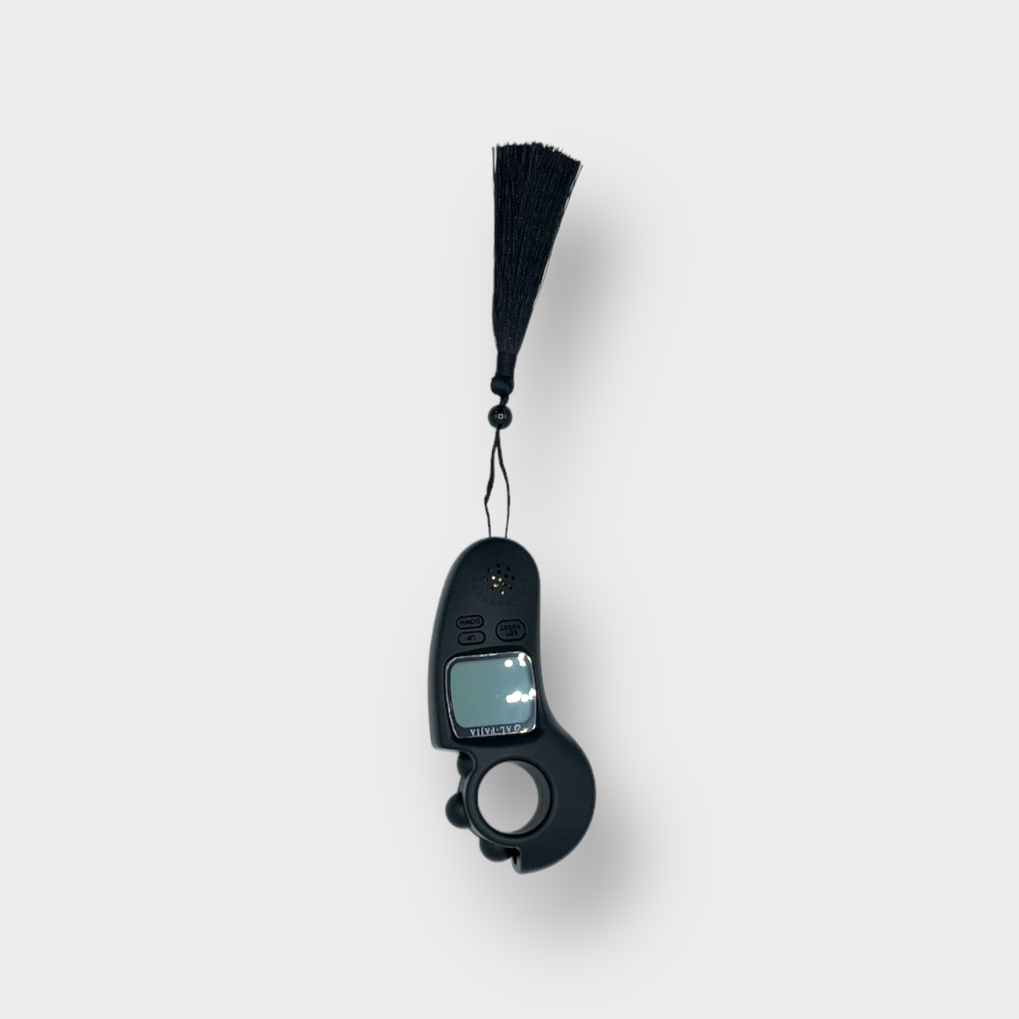 AL-FAJIA Digital Portable Tasbih Counter Azan Clock Reminder Islamic A Time For Men Women Black AL-FAJIA Digital Portable Tasbih Counter Azan Clock Reminder Islamic A Time For Men Women Black