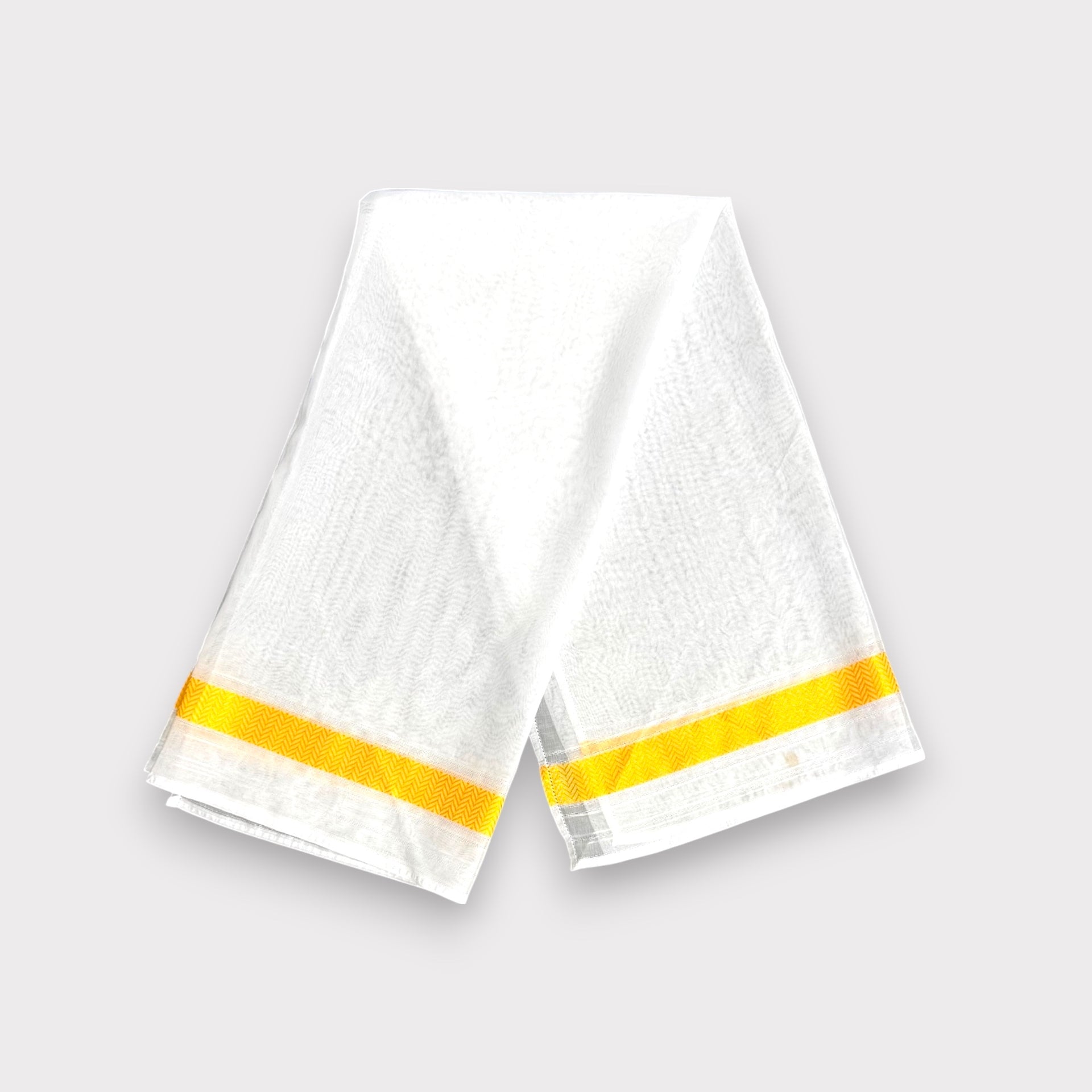 White Golden Shemagh