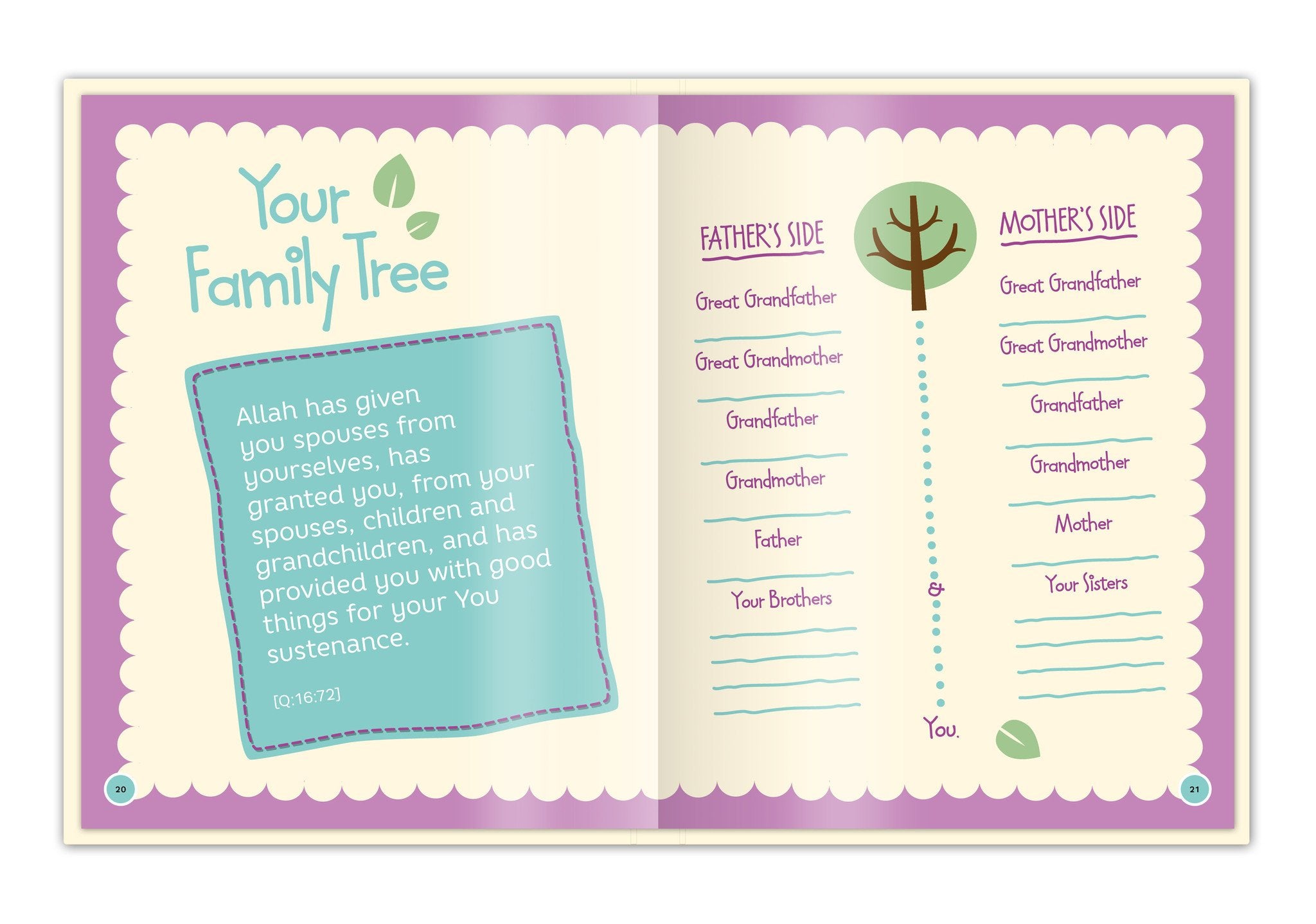 Muslim Baby Record Book - 4th EDITION - jubbas.com