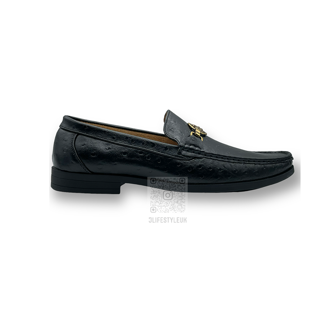 Santino Black Loafers