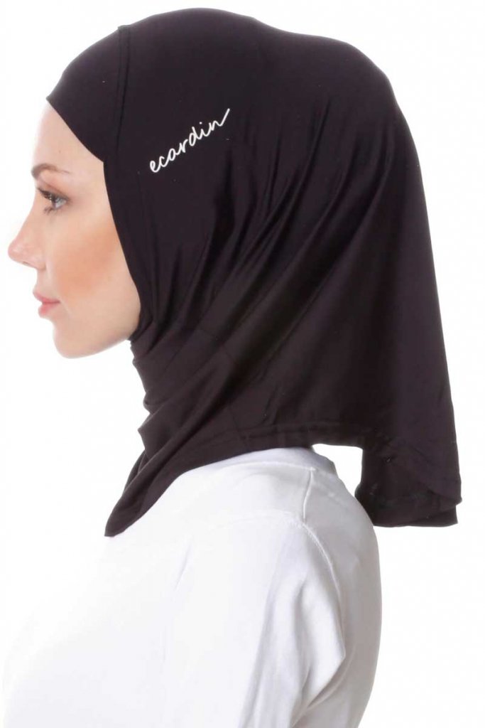 Black Sports Hijab - jubbascom