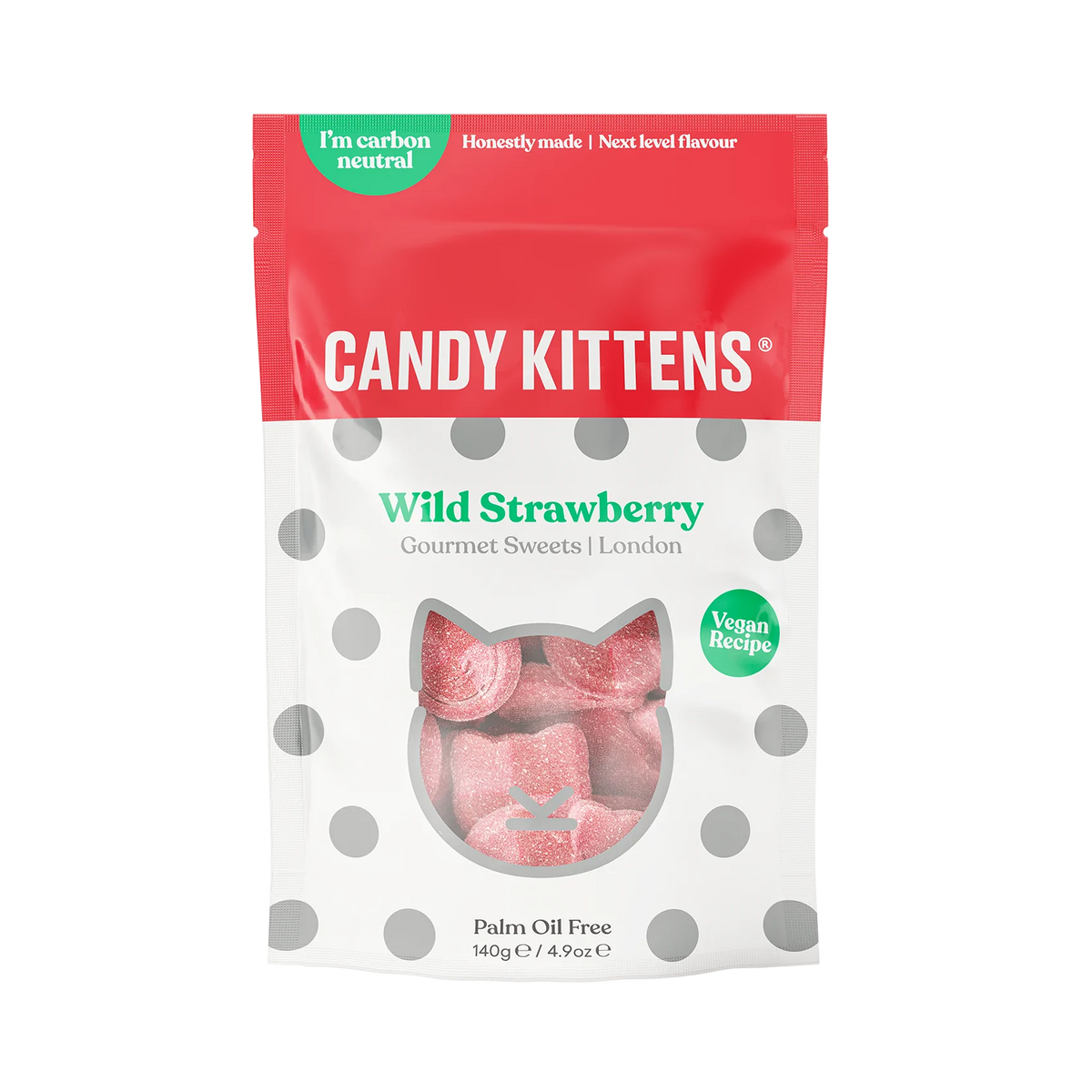 Candy Kittens Wild Strawberry | 140gm - JLifestyle Store