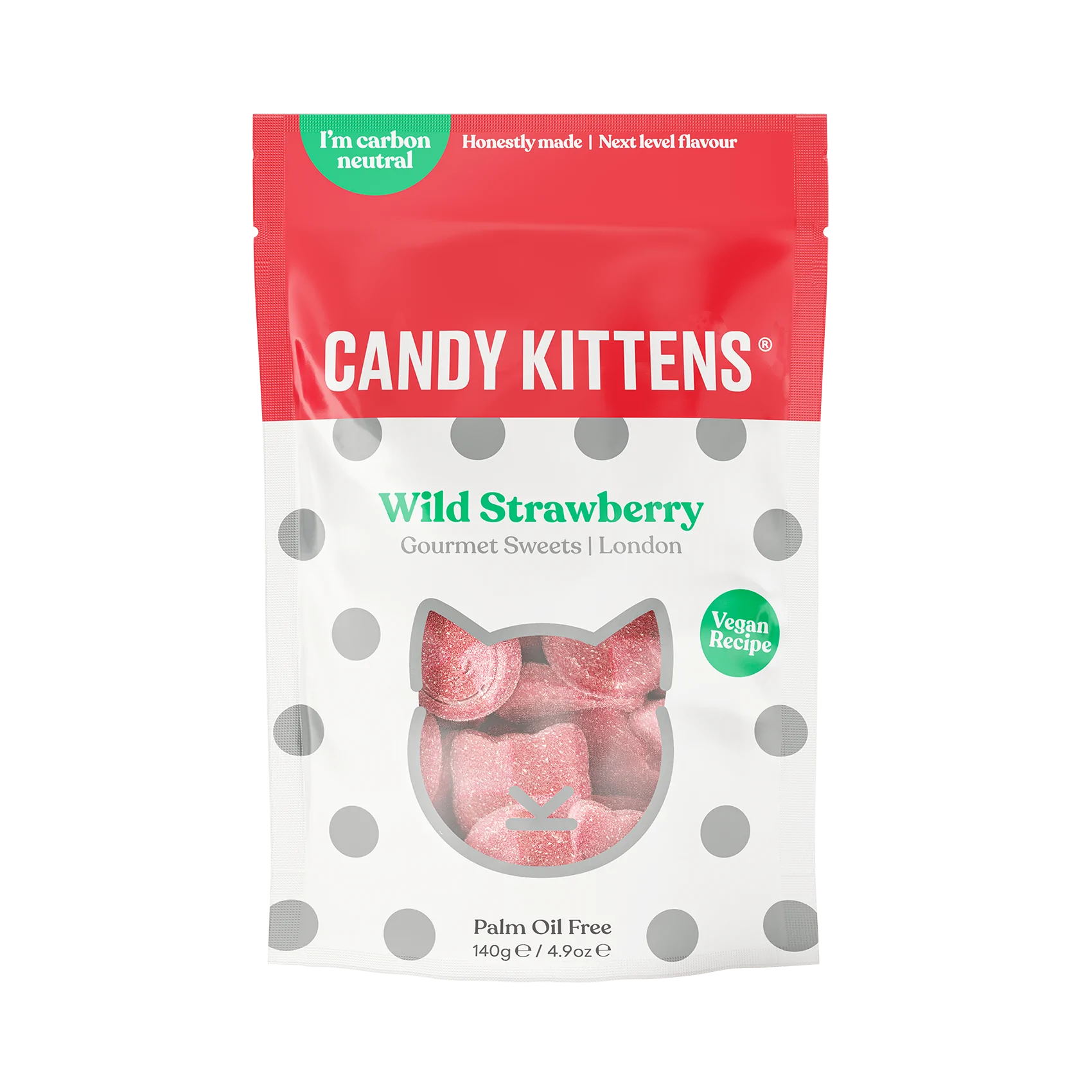 Candy Kittens Wild Strawberry | 140gm - JLifestyle Store