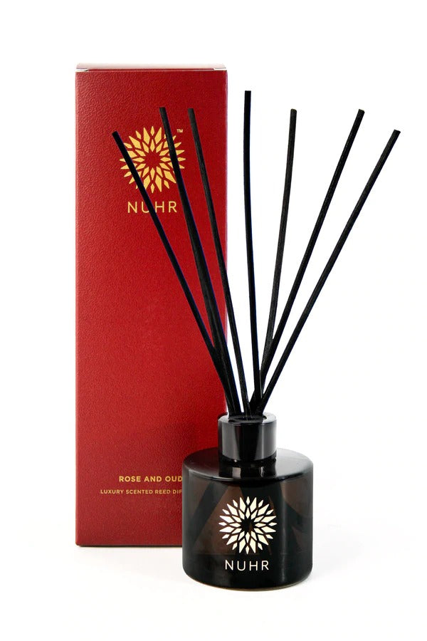Rose &amp; Oud Luxury Reed Diffuser - JLifestyle Store