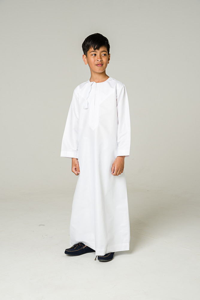 White Kids|Toddler Qatari - jubbas.com