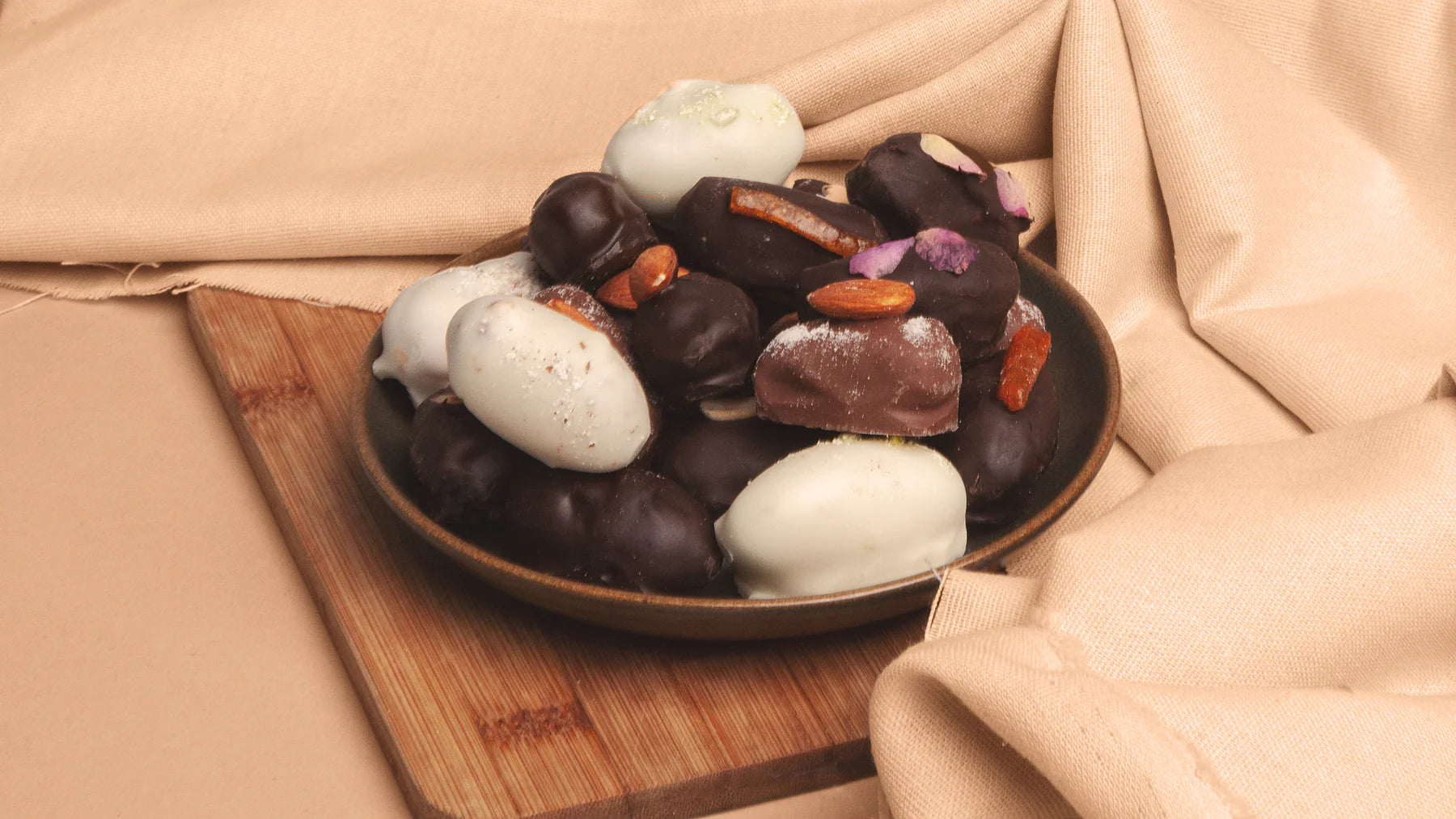 Kuwaiti Chocolate Coated Dates