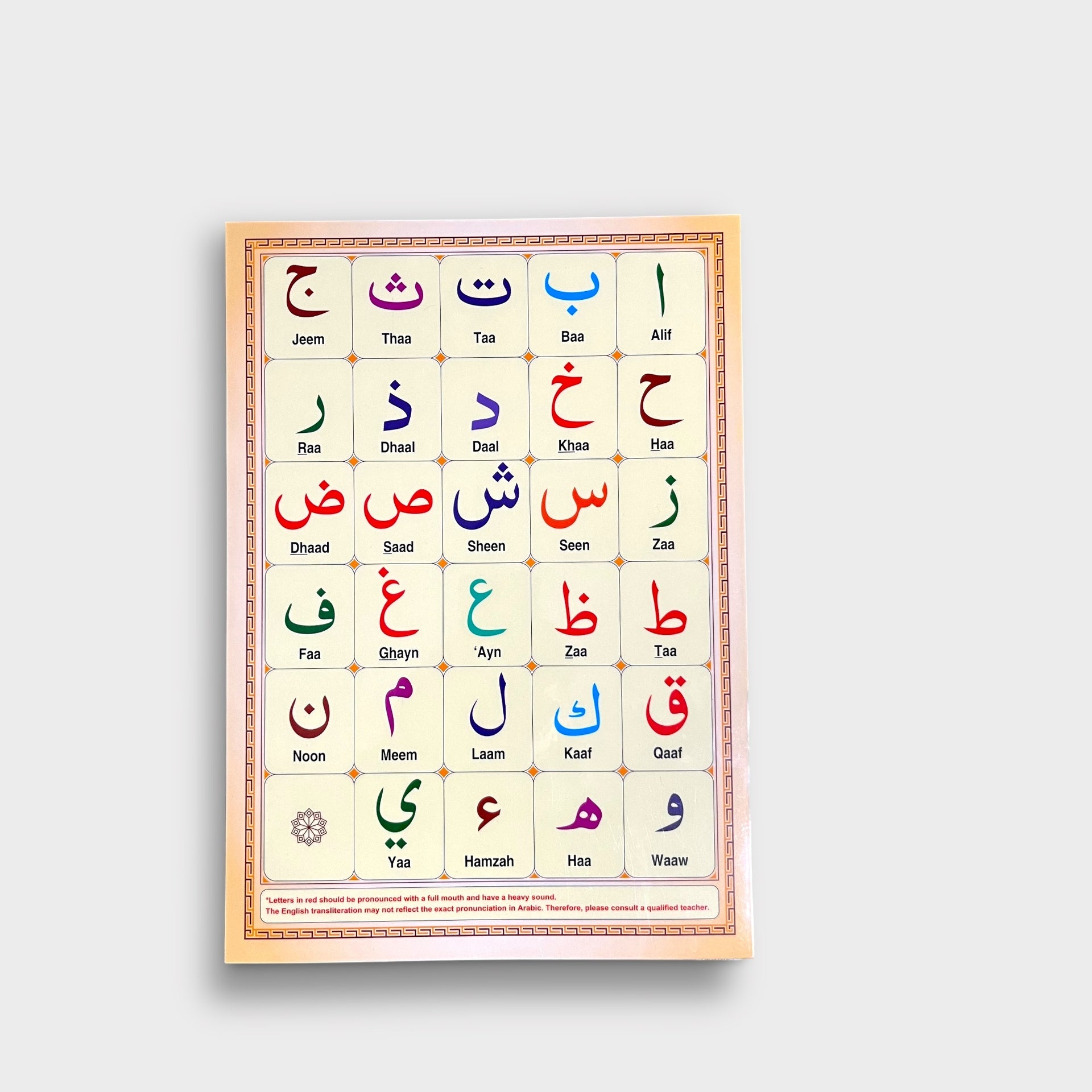 Laminated A4 Takhtee