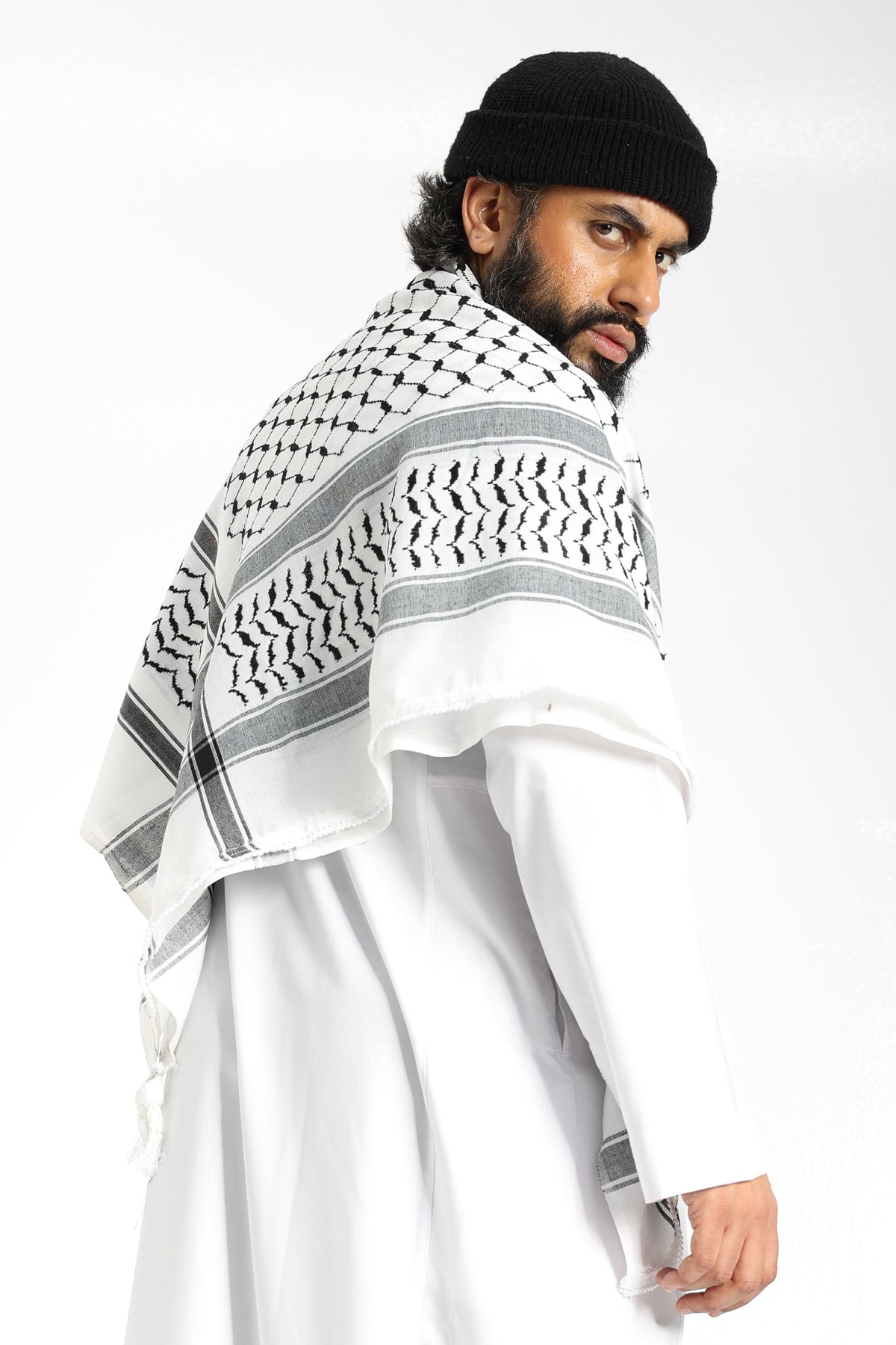 Original Hirbawi (White/Black) Traditional