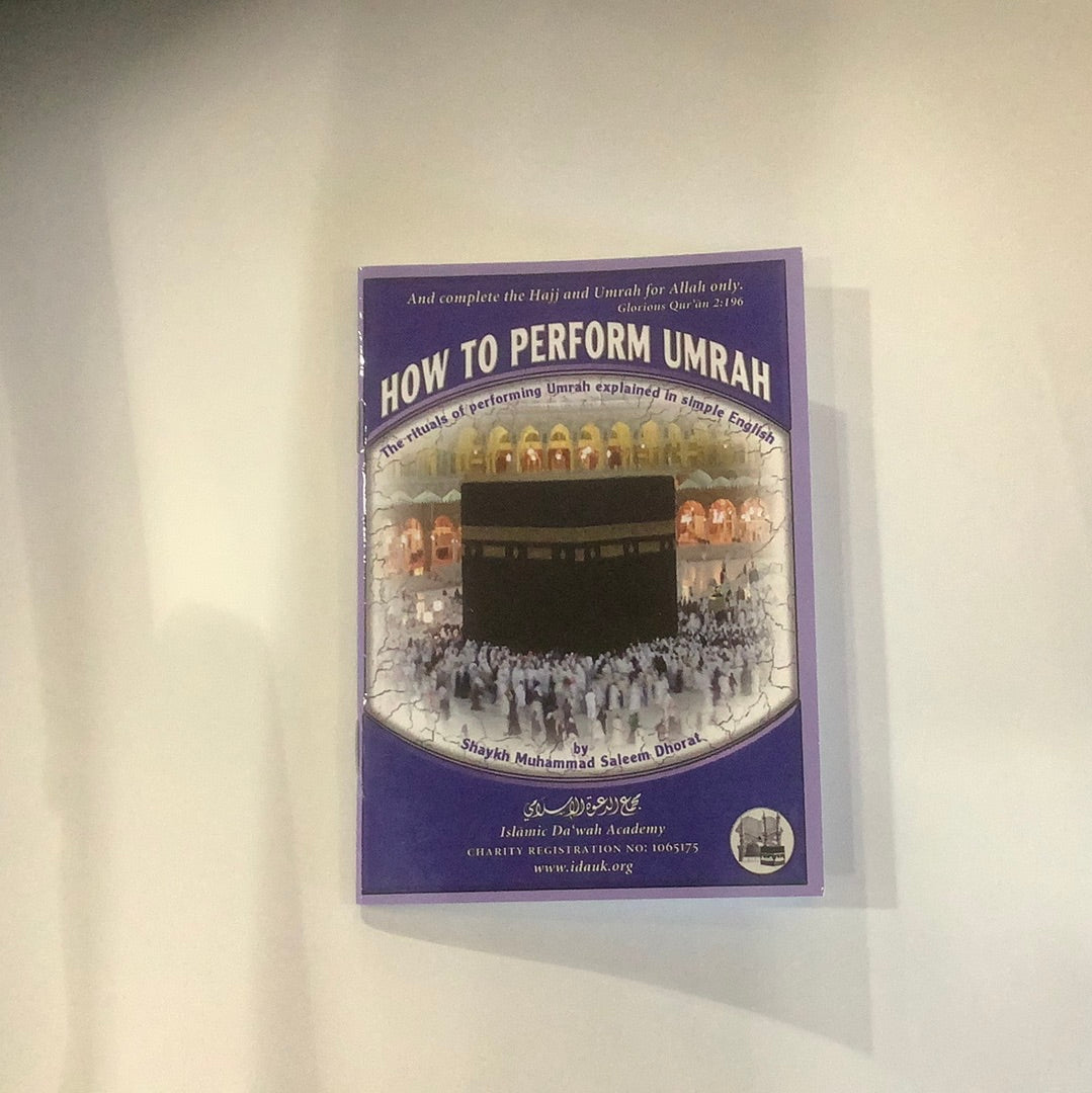 How to perform umrah