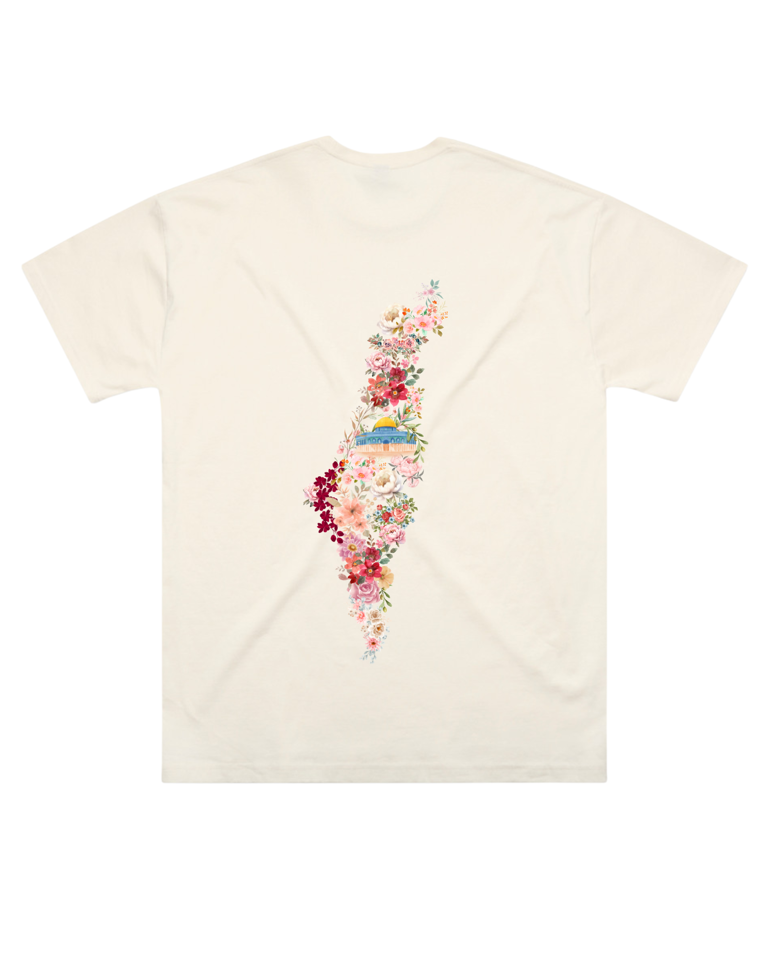 STAND ECRU FLORAL T-SHIRT
