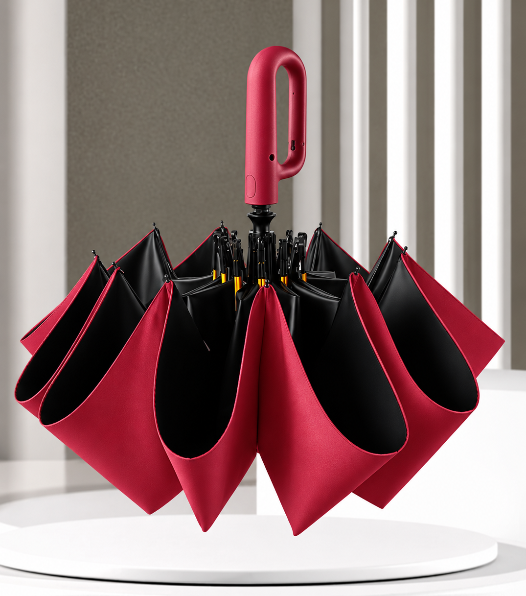 UV Protected 10 Ribs Storm Resistant Automatic Umbrella