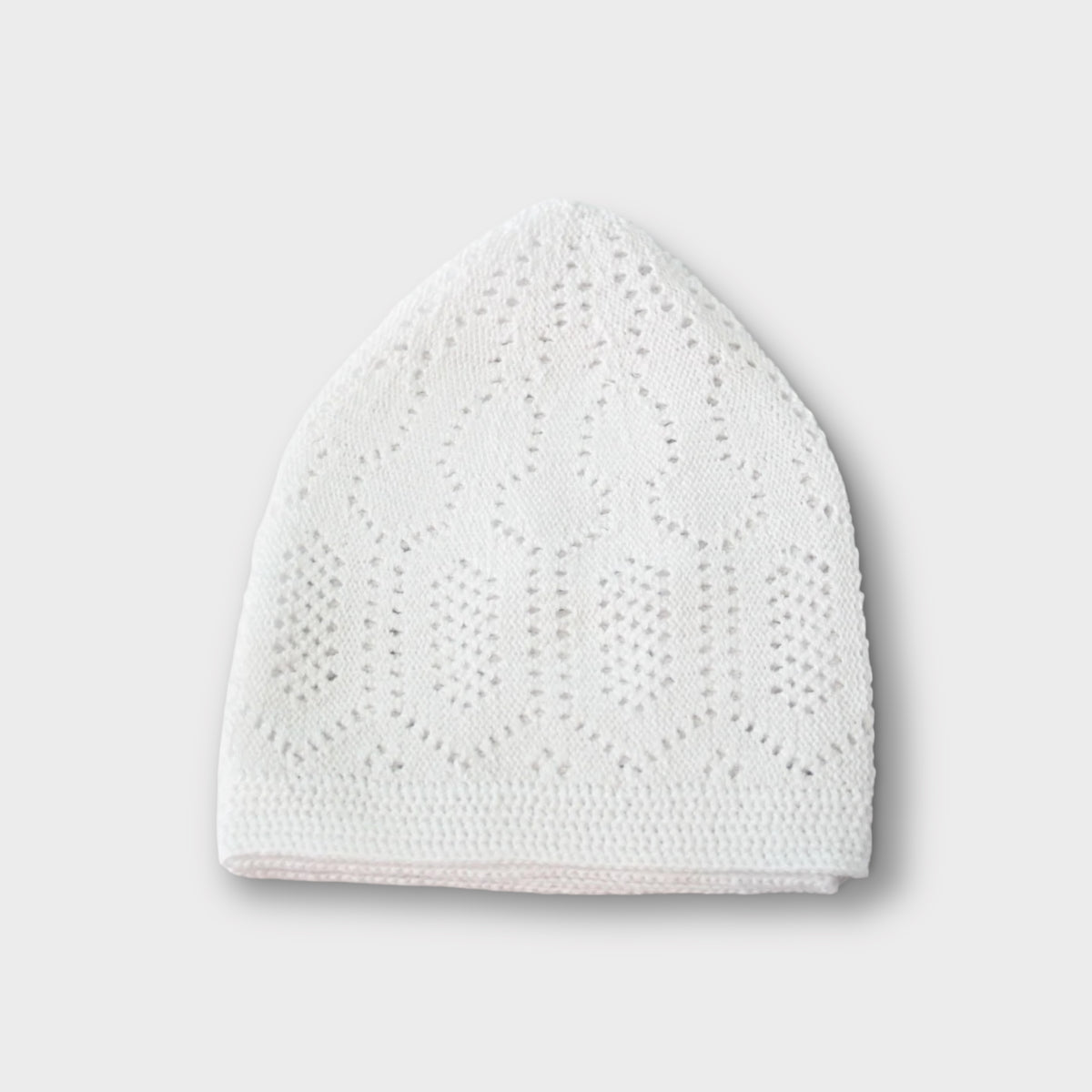 White Prayer Hat|Kufi - JLifestyle Store