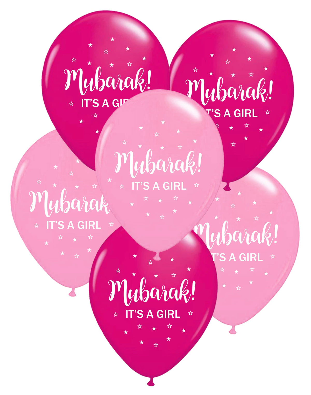 Mubarak It&#39;s A Girl Balloons