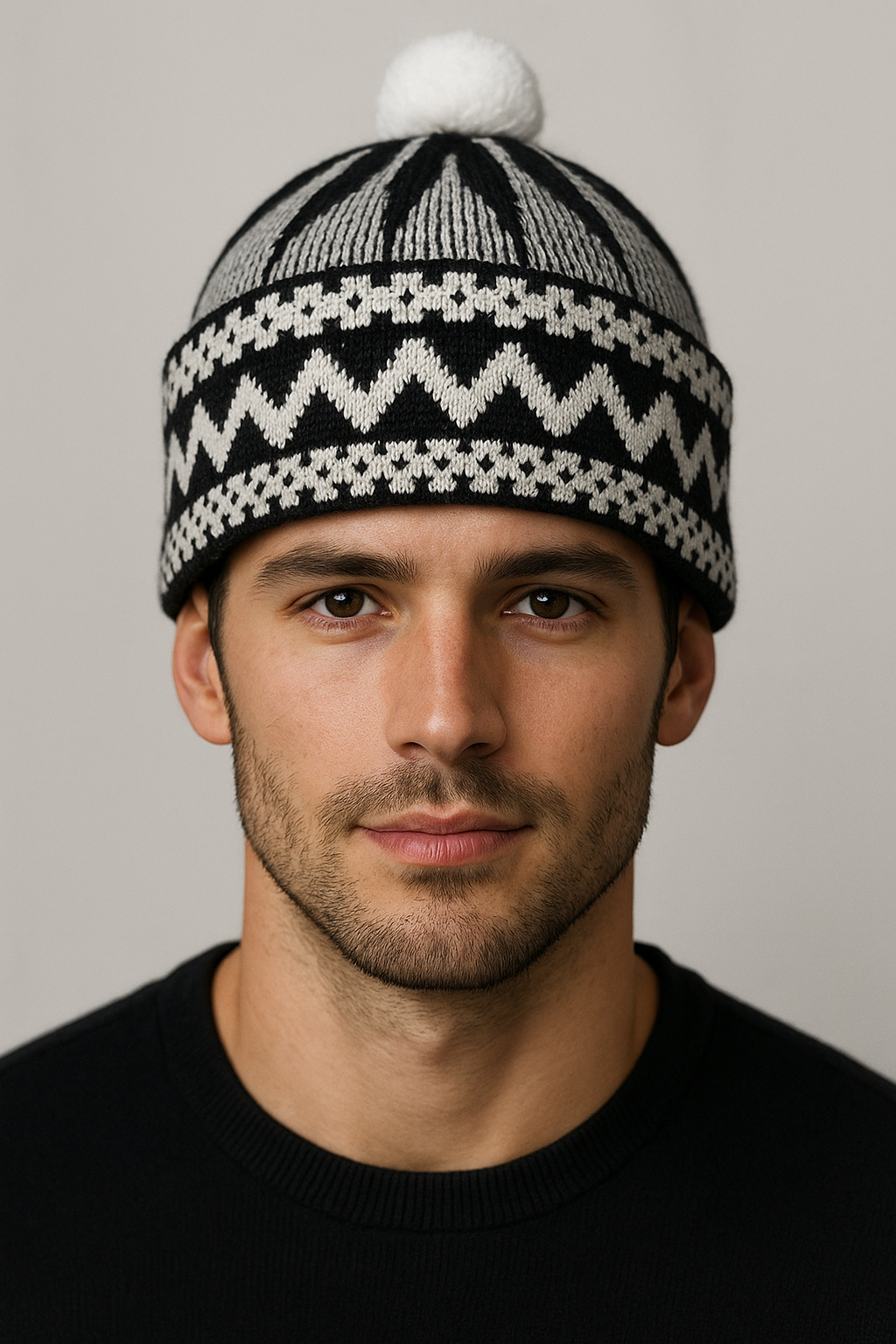 Turkish Haji Zig Zag Beanie