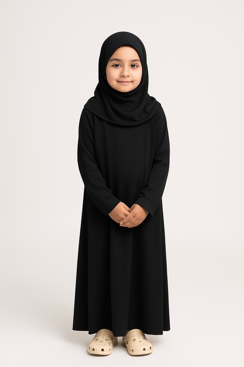 Girls Plain Abaya