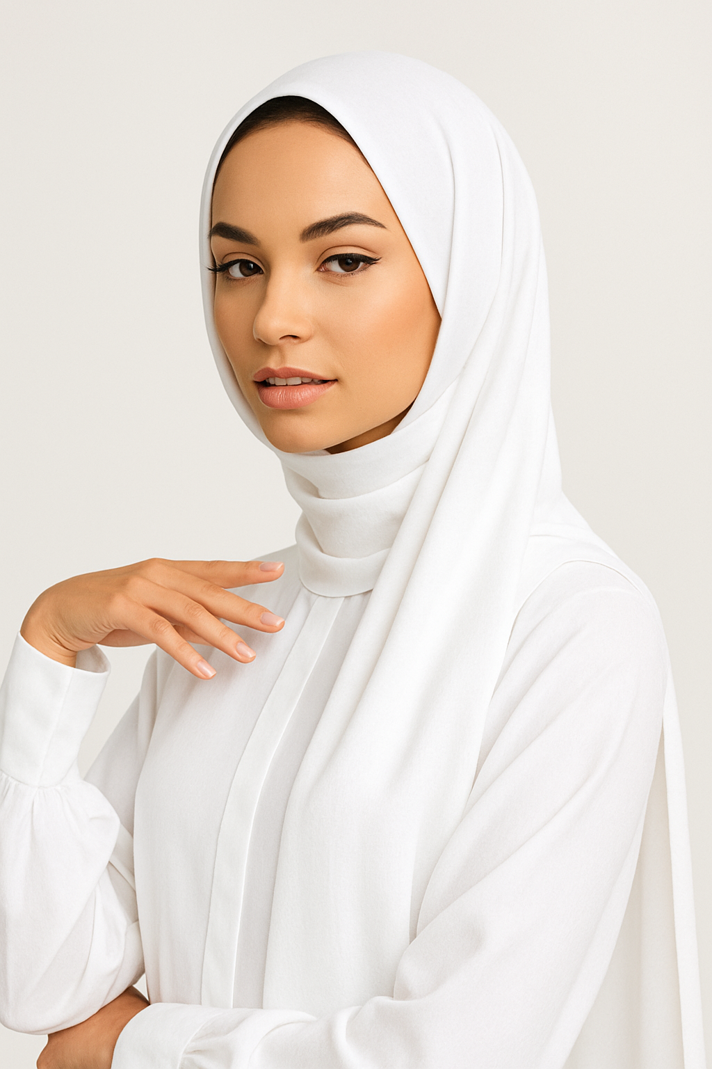 Chiffon Instant Hijab with Tube