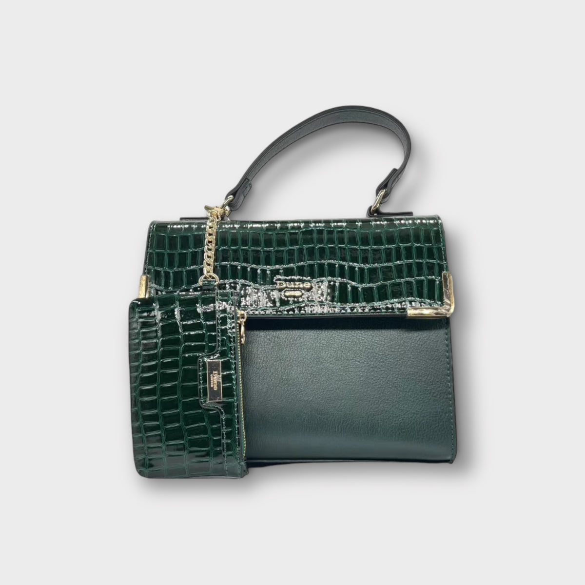 Dune London Croc Effect Handbag