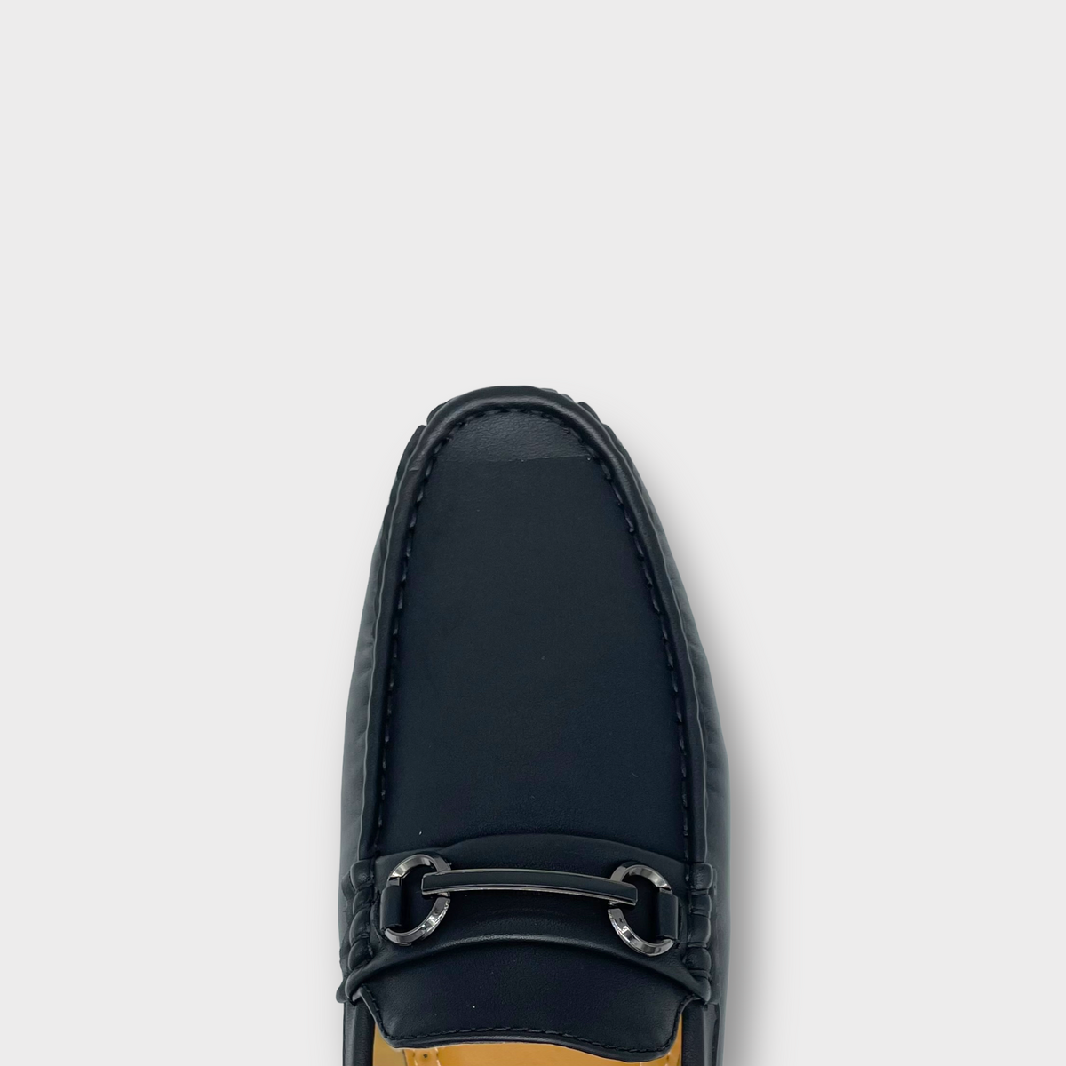 Buckle Leather Loafers