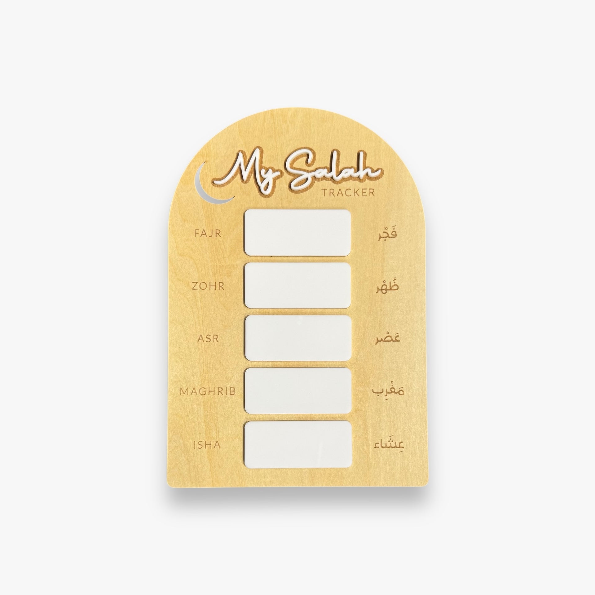 Salah Tracker Board