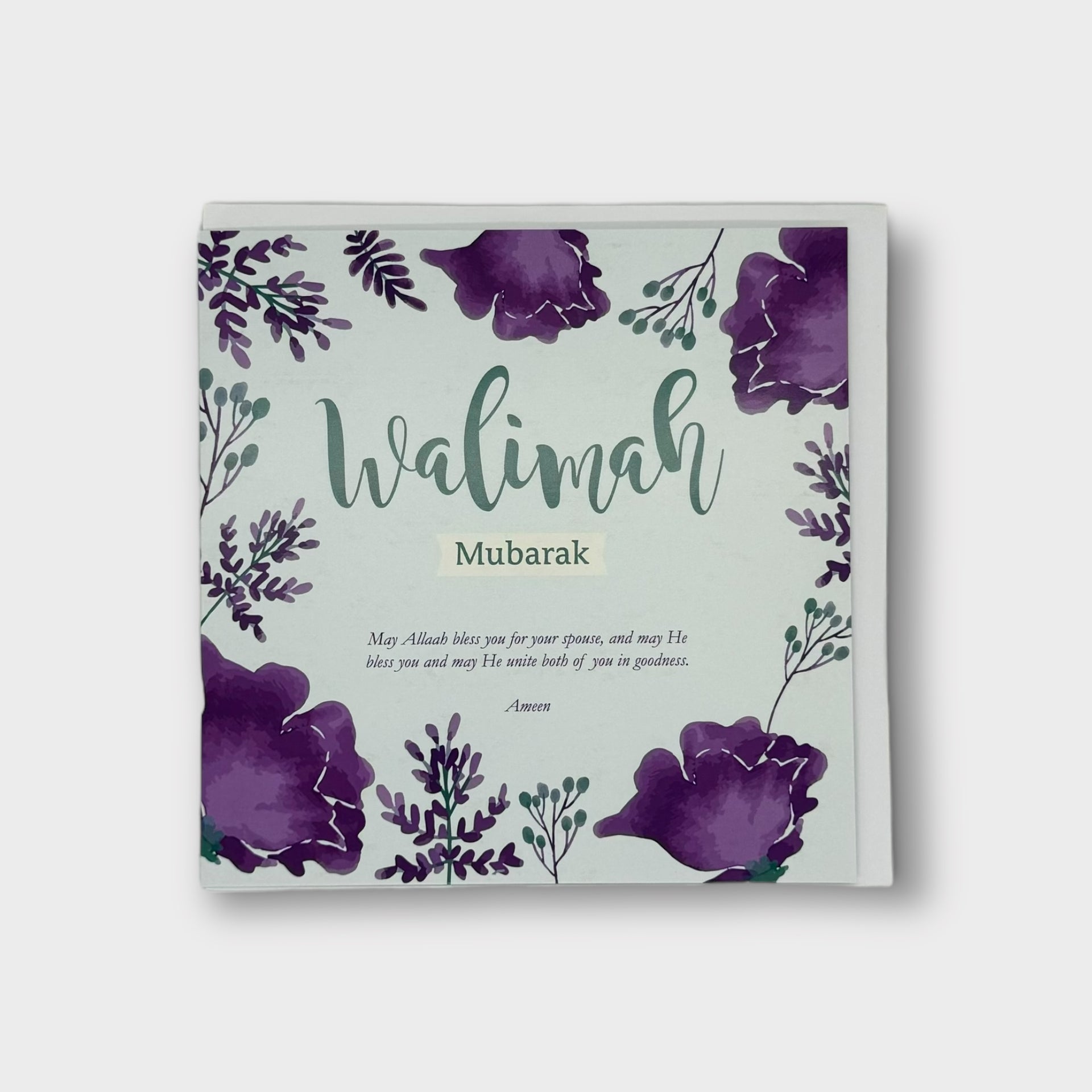 Walimah Mubarak Card
