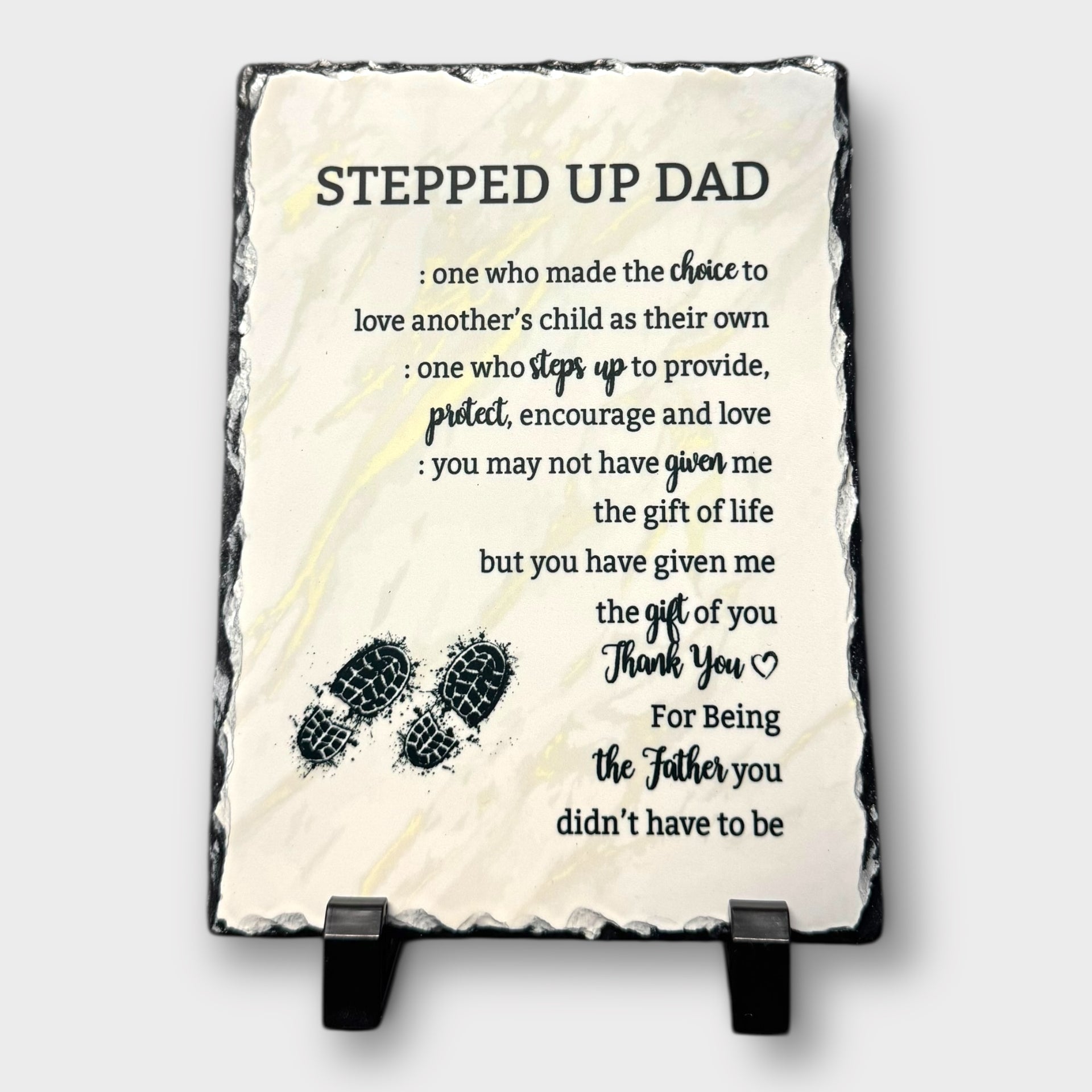 Stepped Up Dad Slate