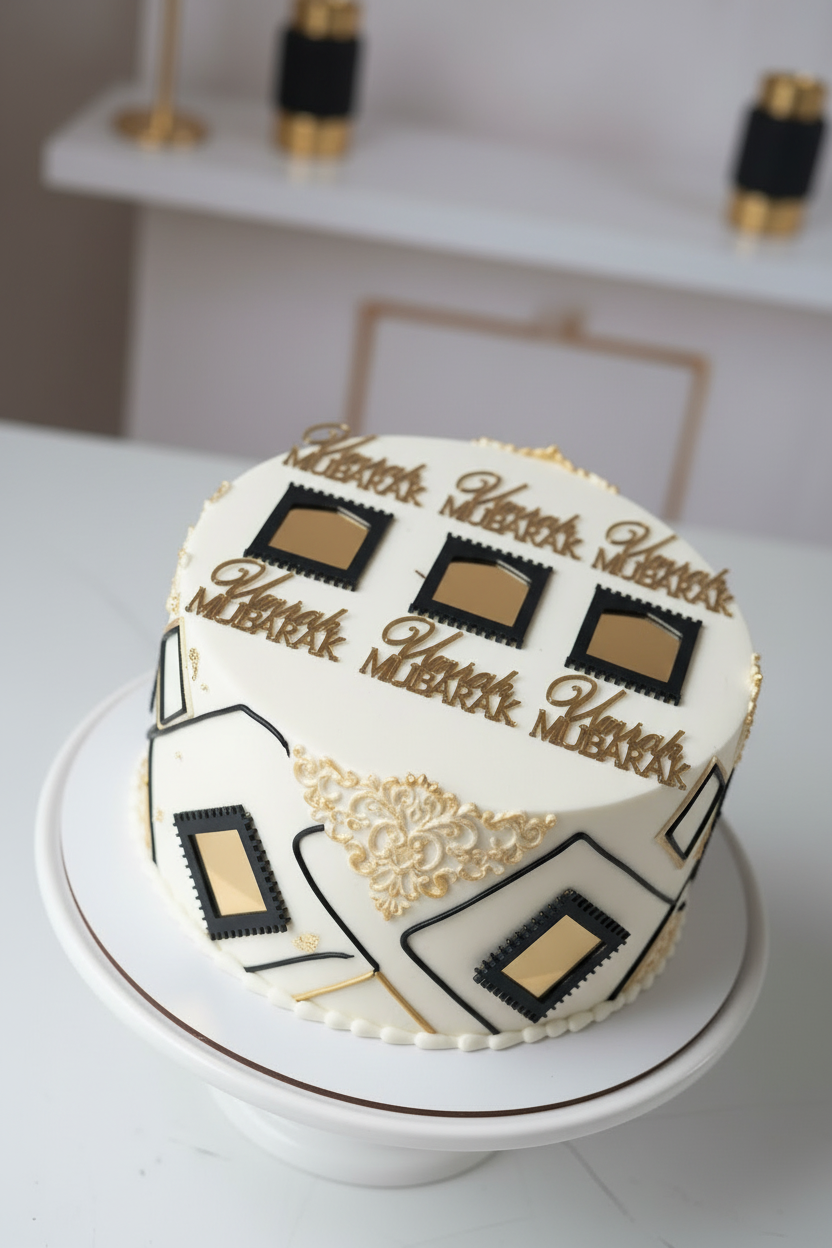 Umrah Mubarak Cake Toppers