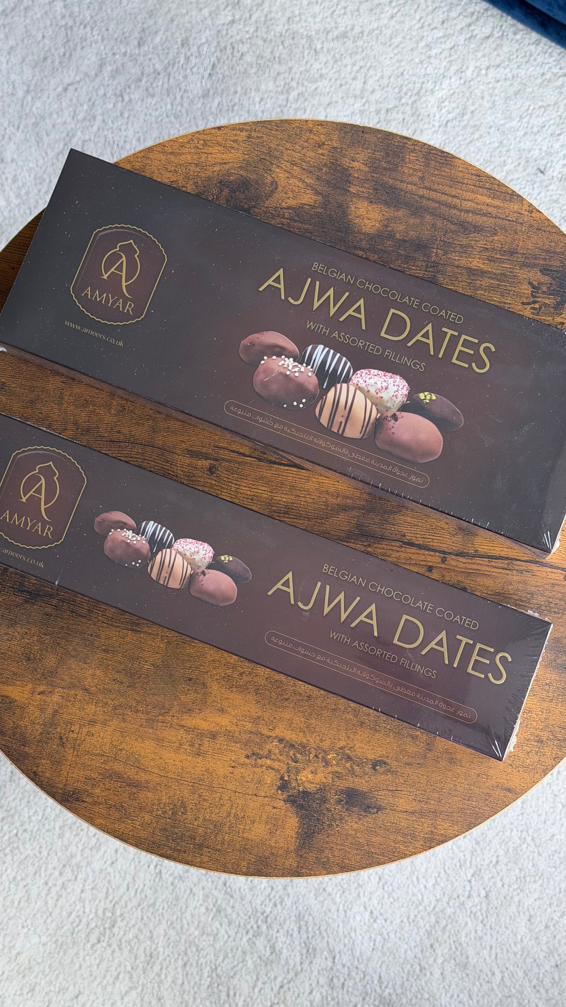 Belgian Chocolate Coated Ajwa Dates