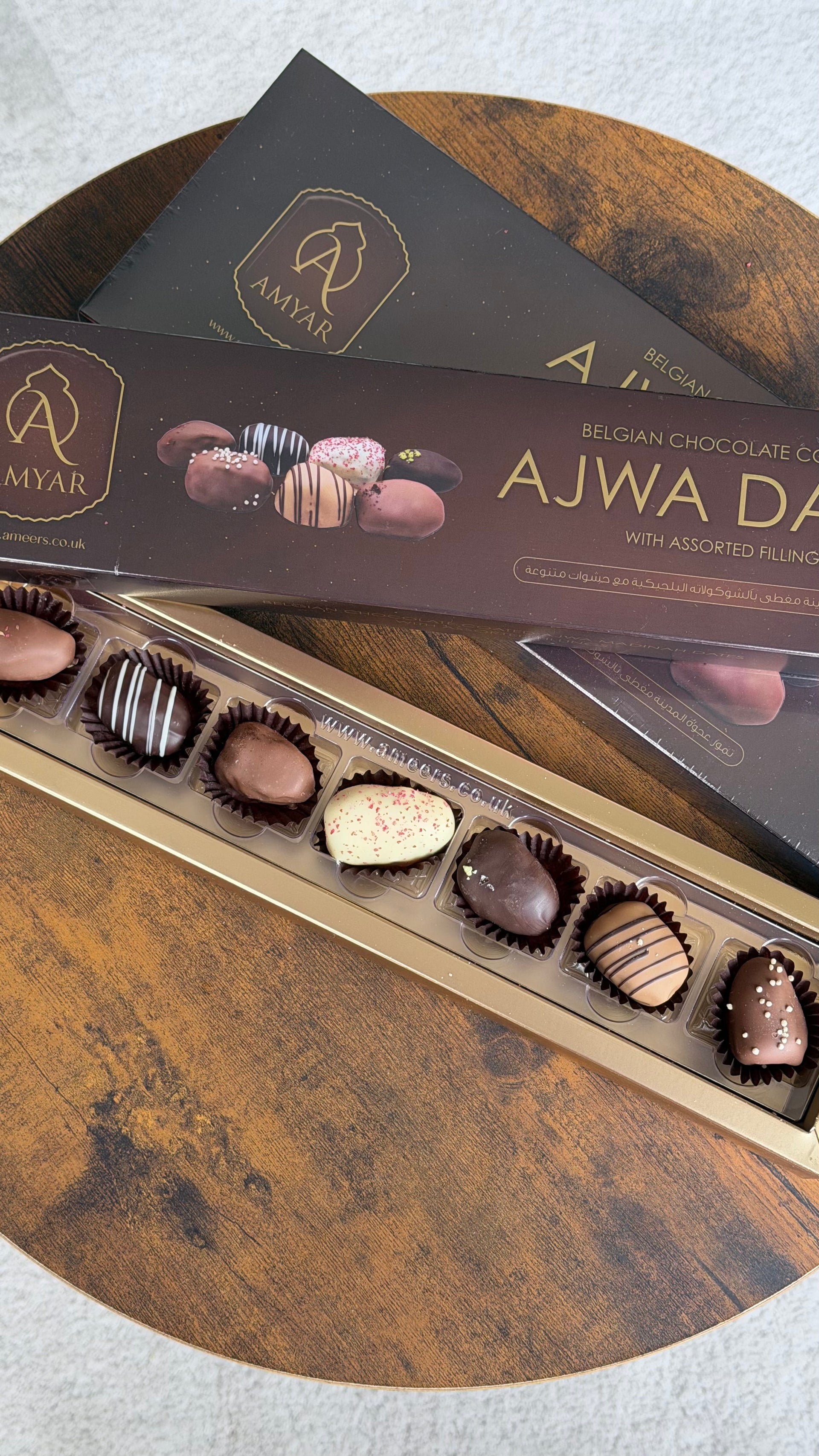 Belgian Chocolate Coated Ajwa Dates