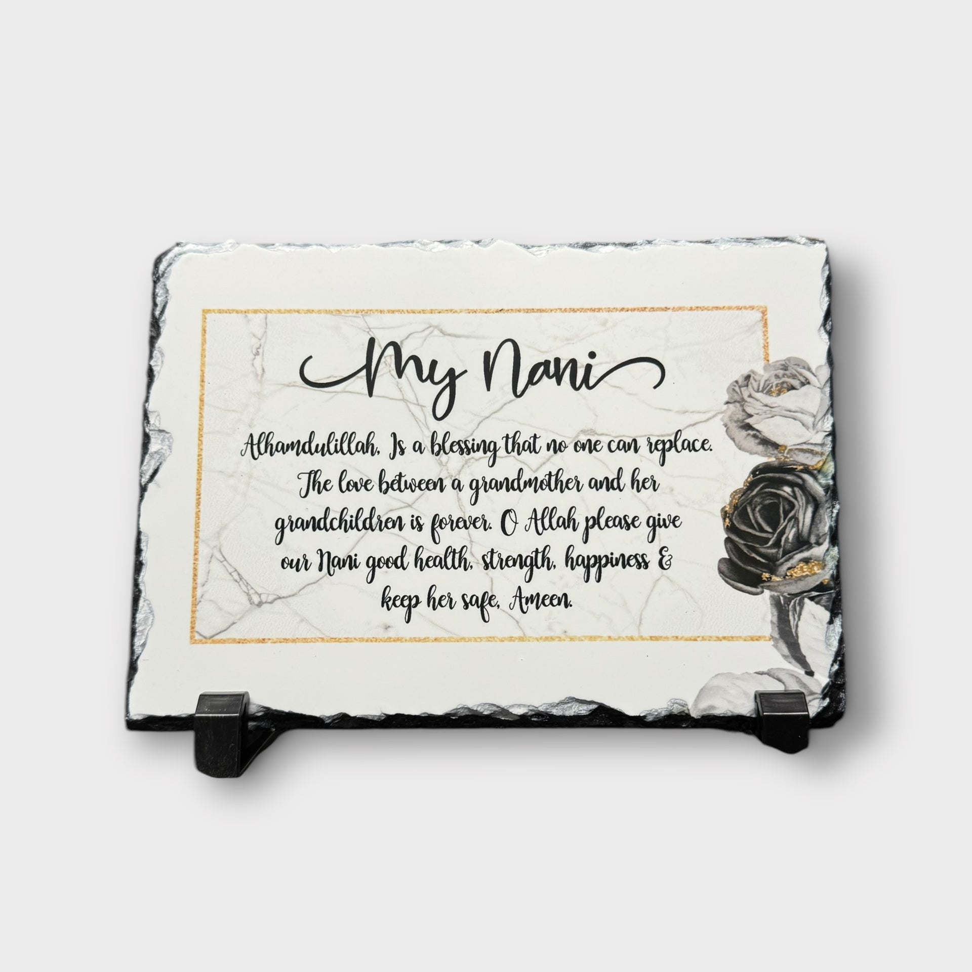 My Nani Slate Black Rose