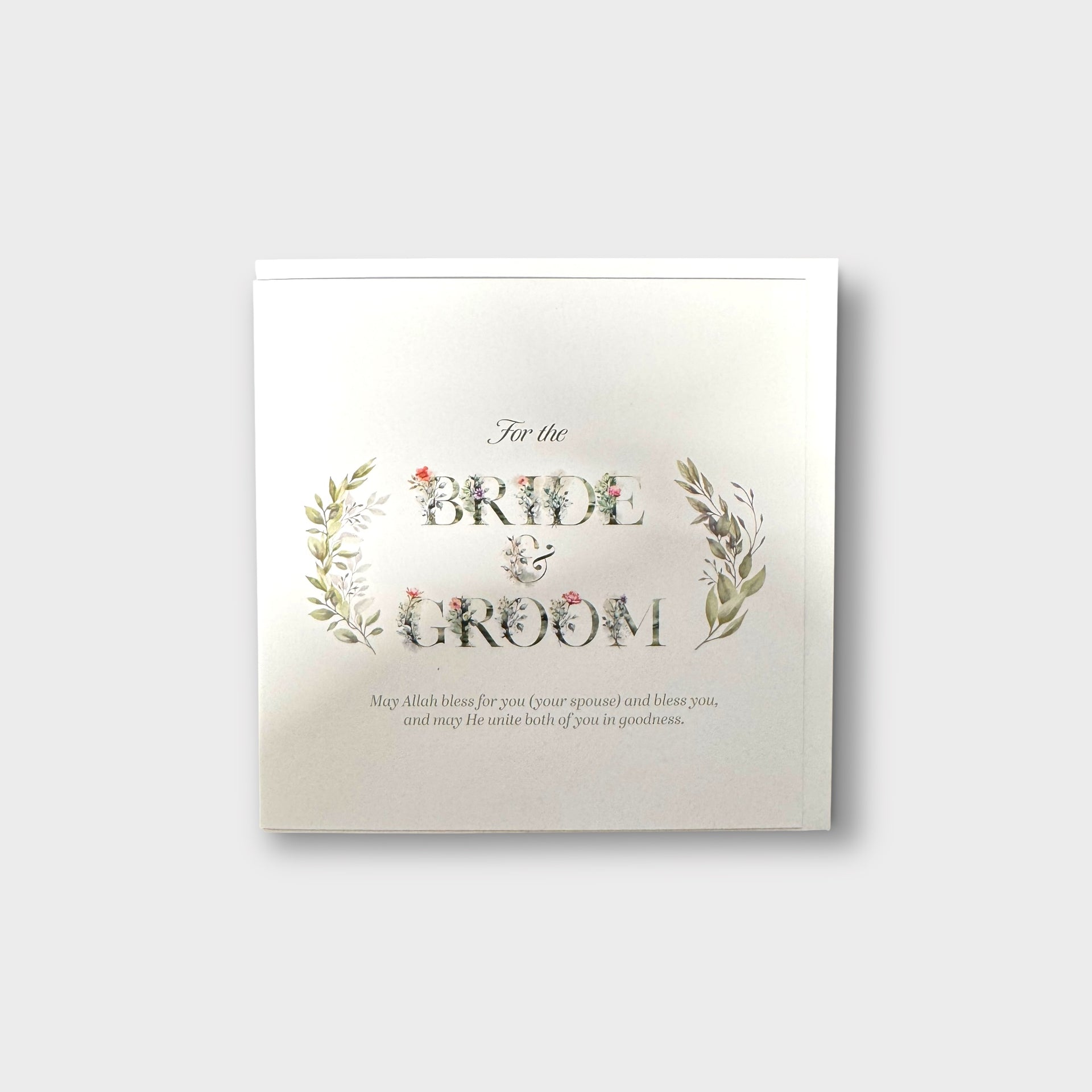 For The Bride & Groom Card