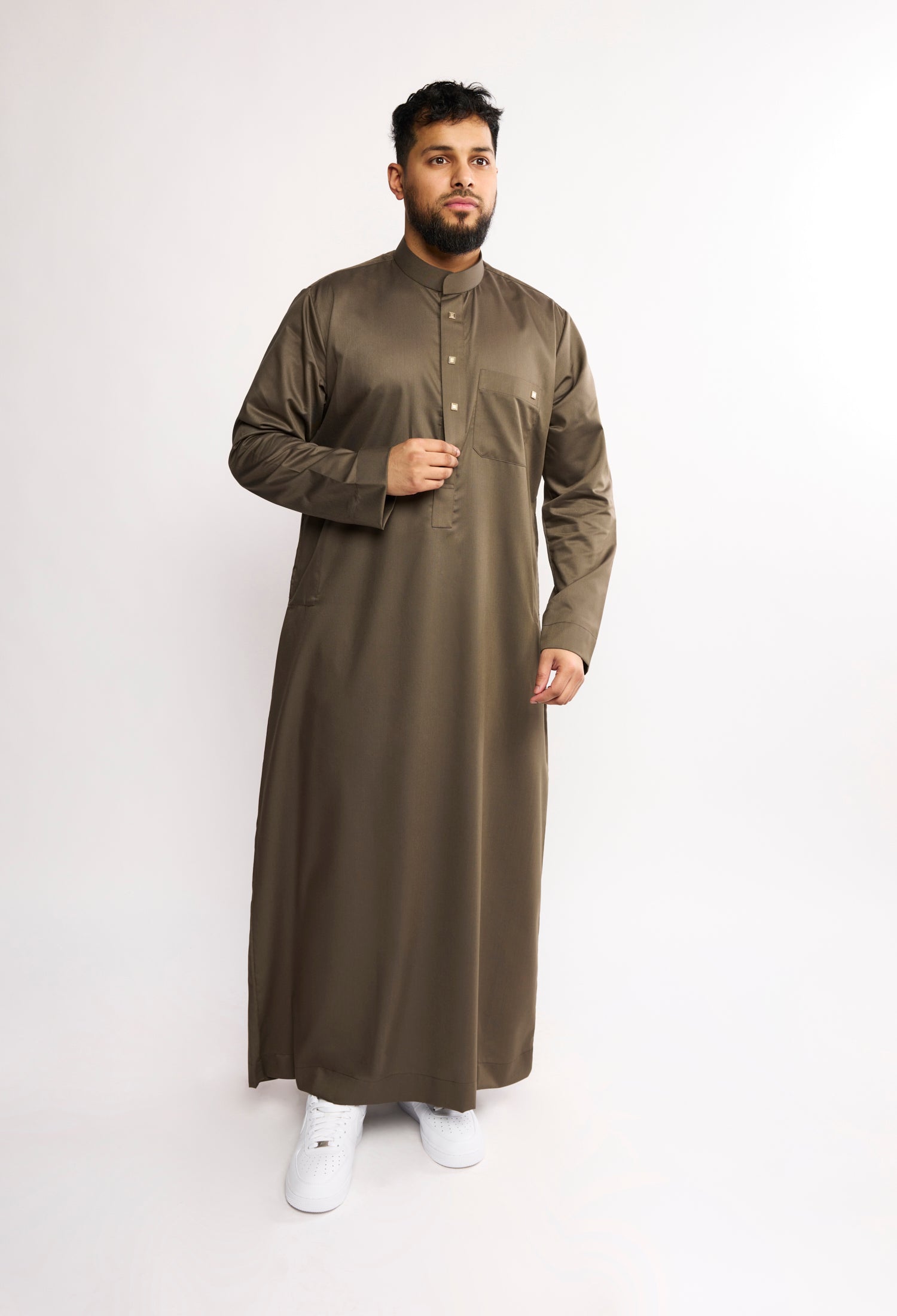 J1518 Army Green Saudi Collar