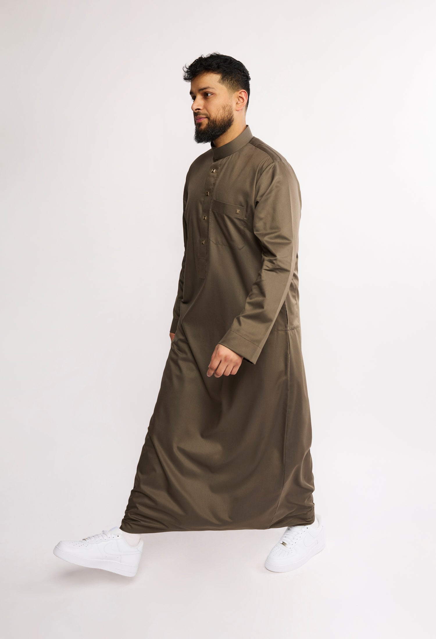 J1518 Army Green Saudi Collar
