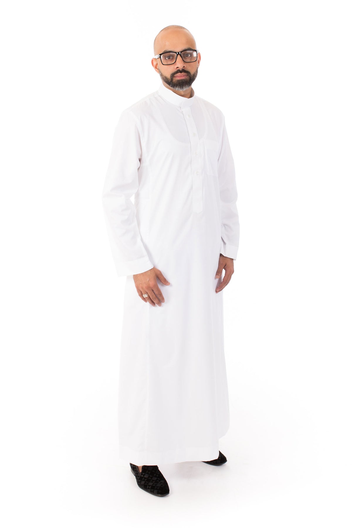 Al Aseel Plain White Thobe
