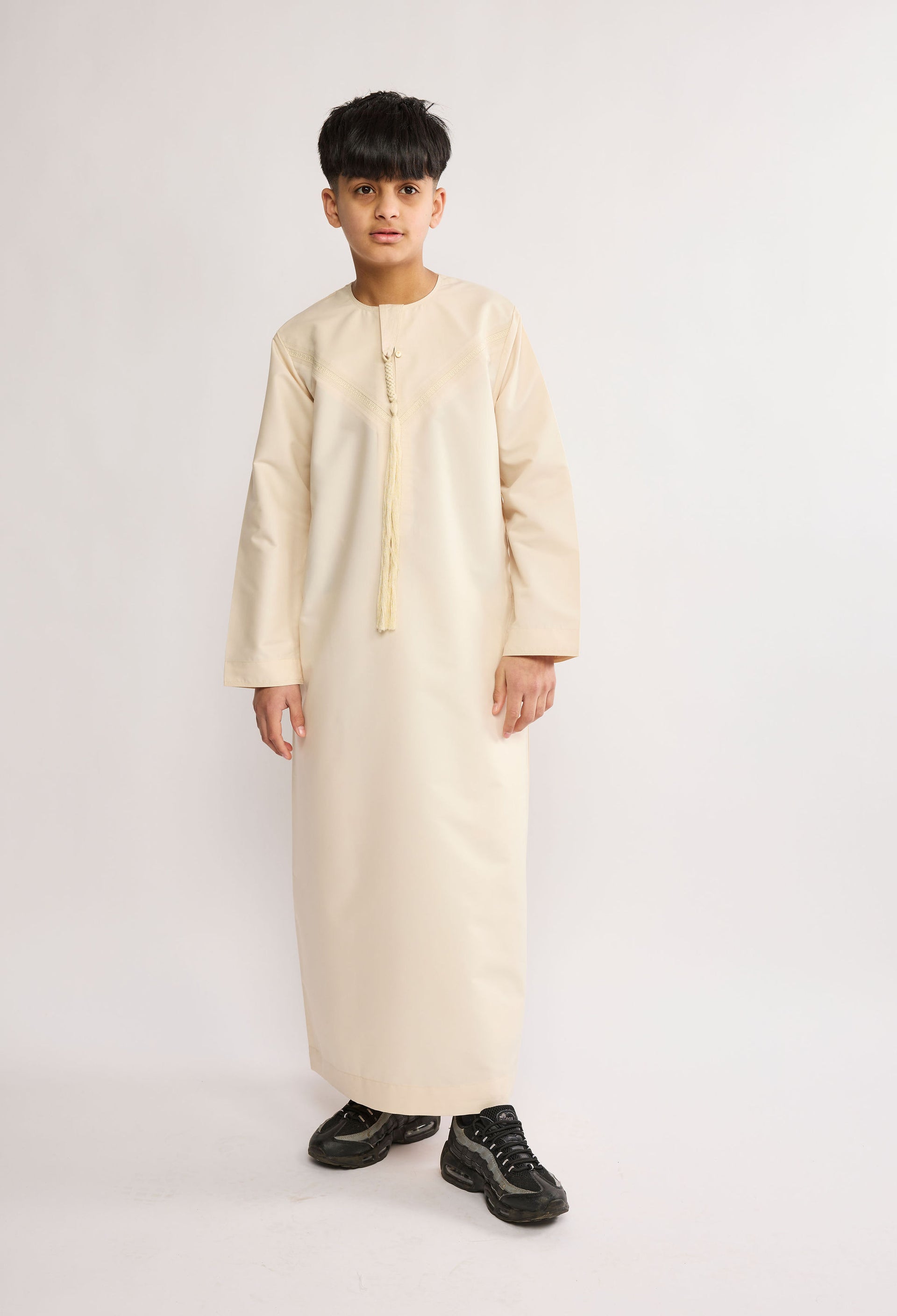 J2511 Cream Kids Emirati Kandura