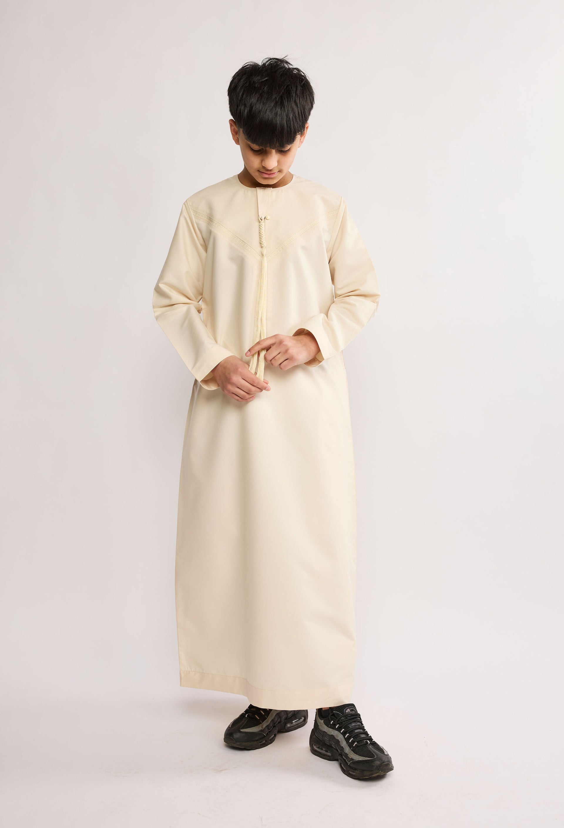 J2511 Cream Kids Emirati Kandura