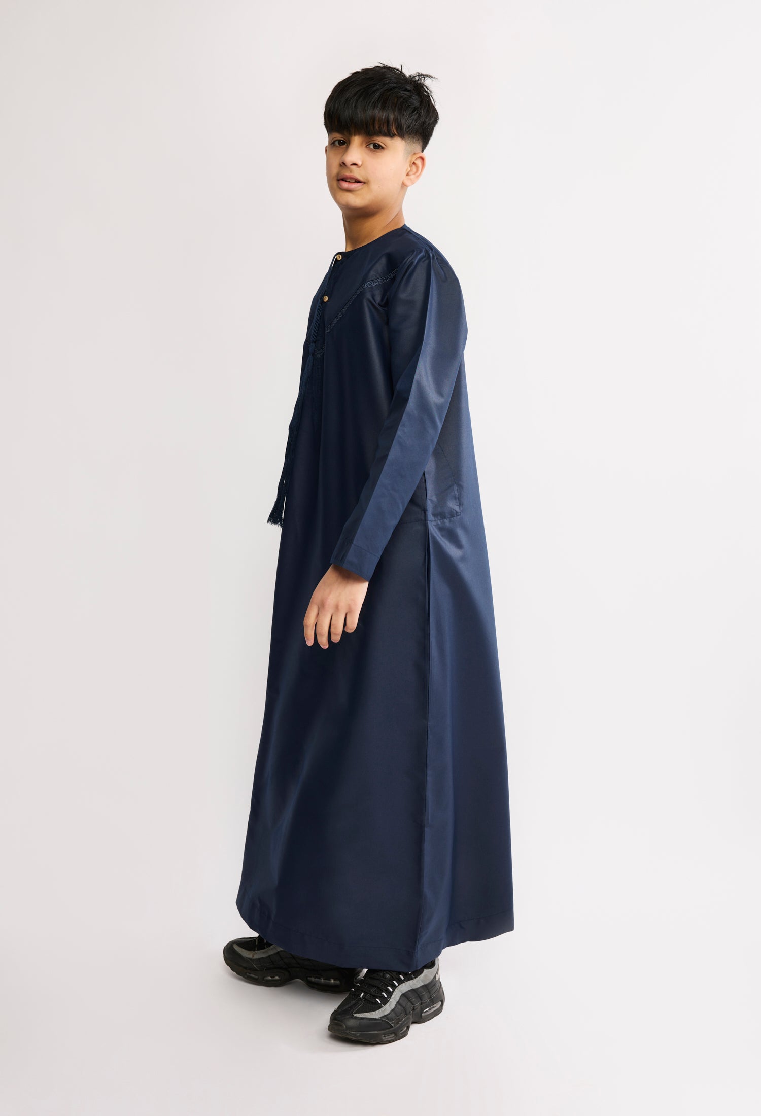 J2511 Oxford Navy Kids Emirati Kandura