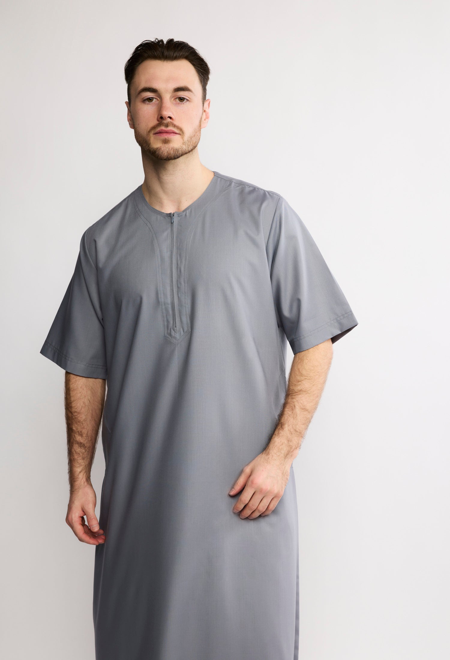 J2514 French Gray Half Sleeve