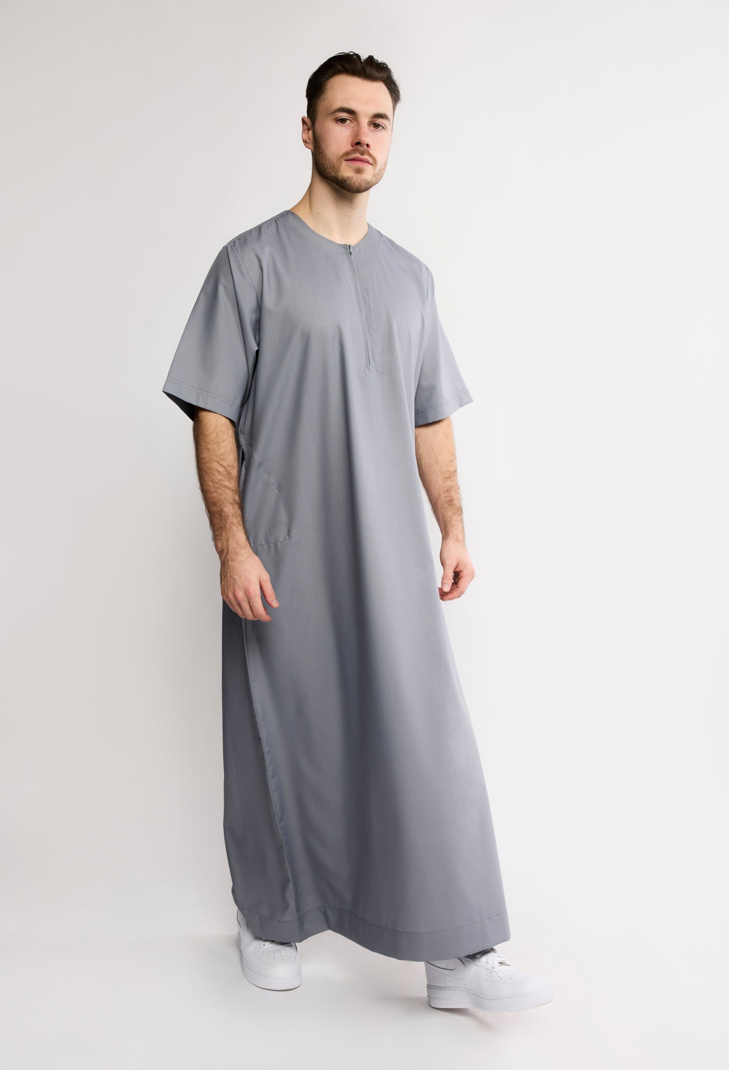 J2514 French Gray Half Sleeve