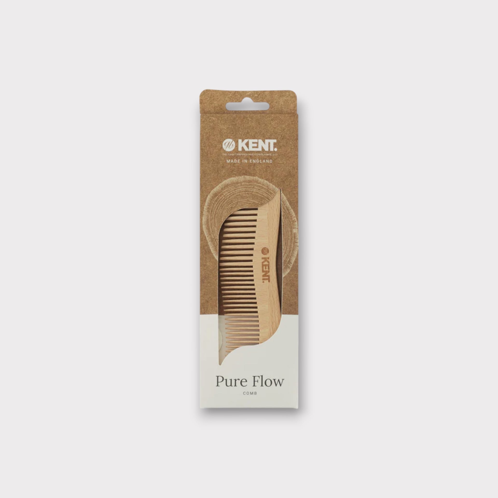 Kent Pure Flow Wooden Comb