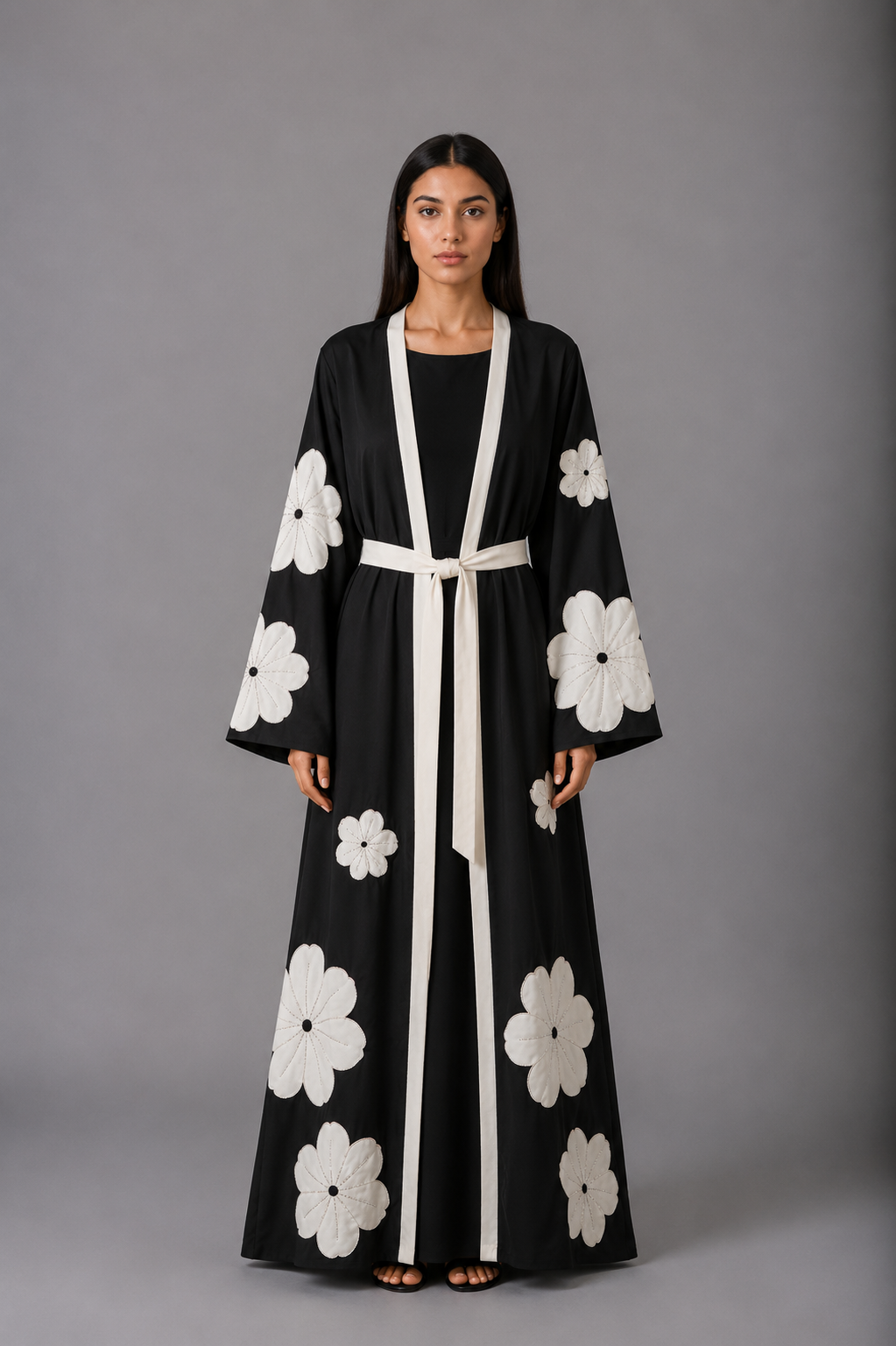 Luna Floral Abaya