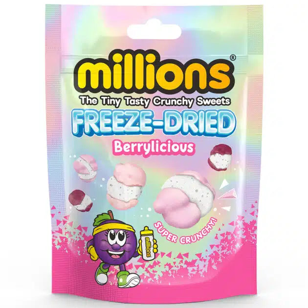 Millions Freeze Dried Trillions Berrylicious 50gm