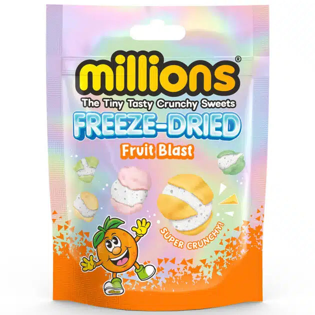 Millions Freeze Dried Zillions Fruit Blast 50gm