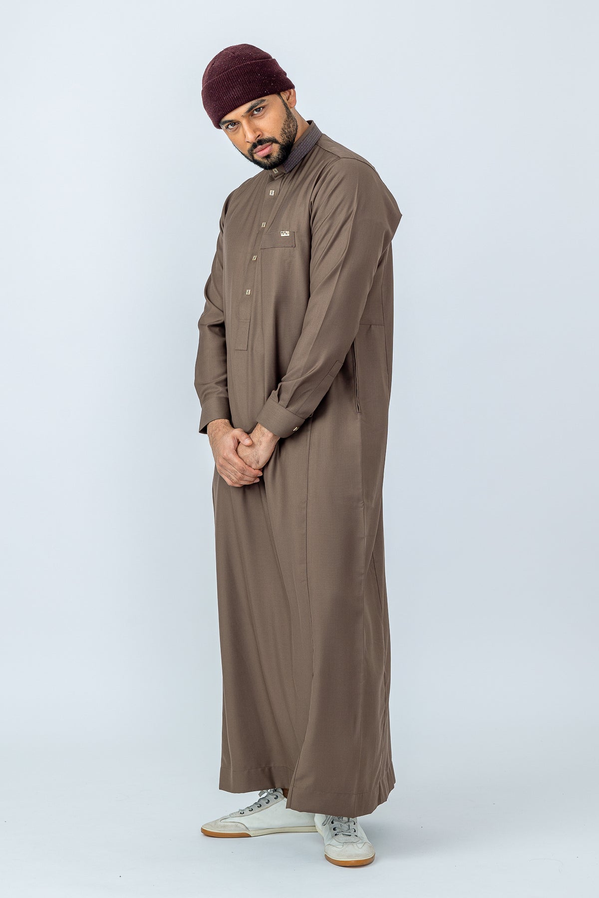 Double Collar D505 Army Brown