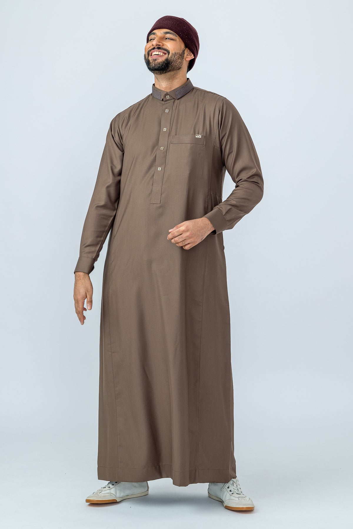 Double Collar D505 Army Brown